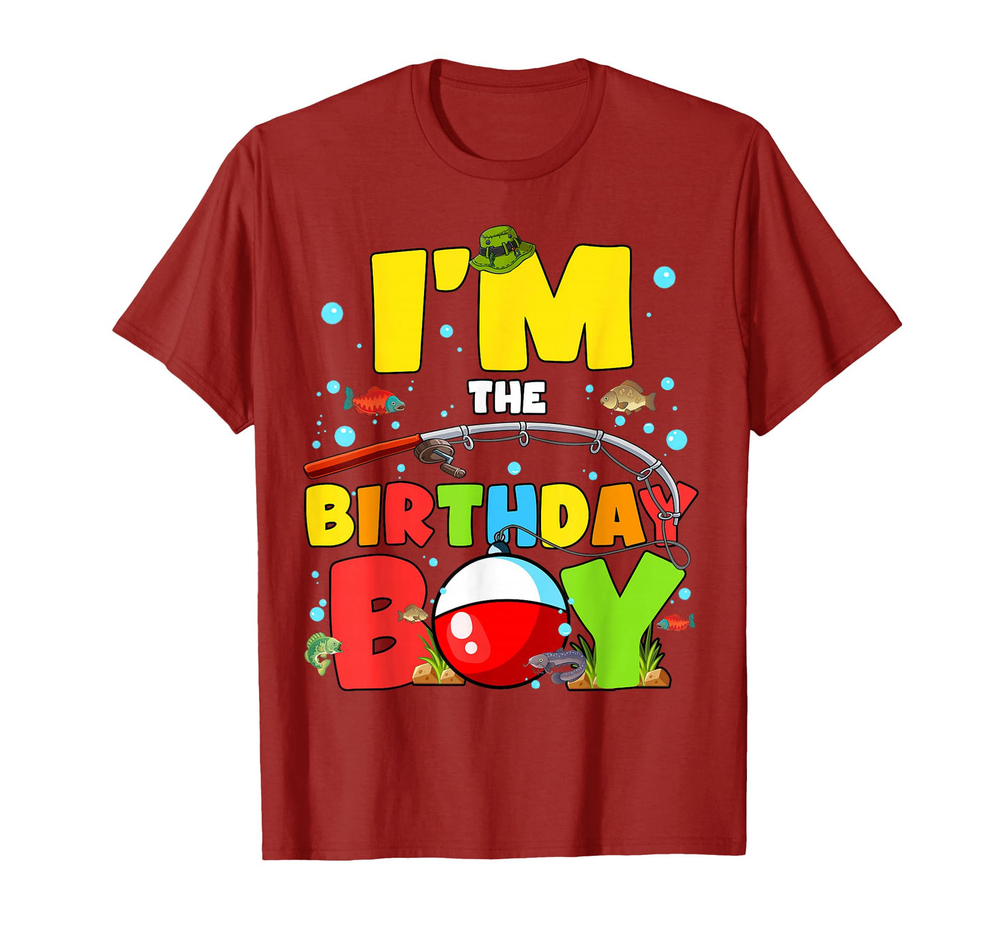 I'm The Birthday Boy Fishing O-Fish-Ally Family Matching T-Shirt