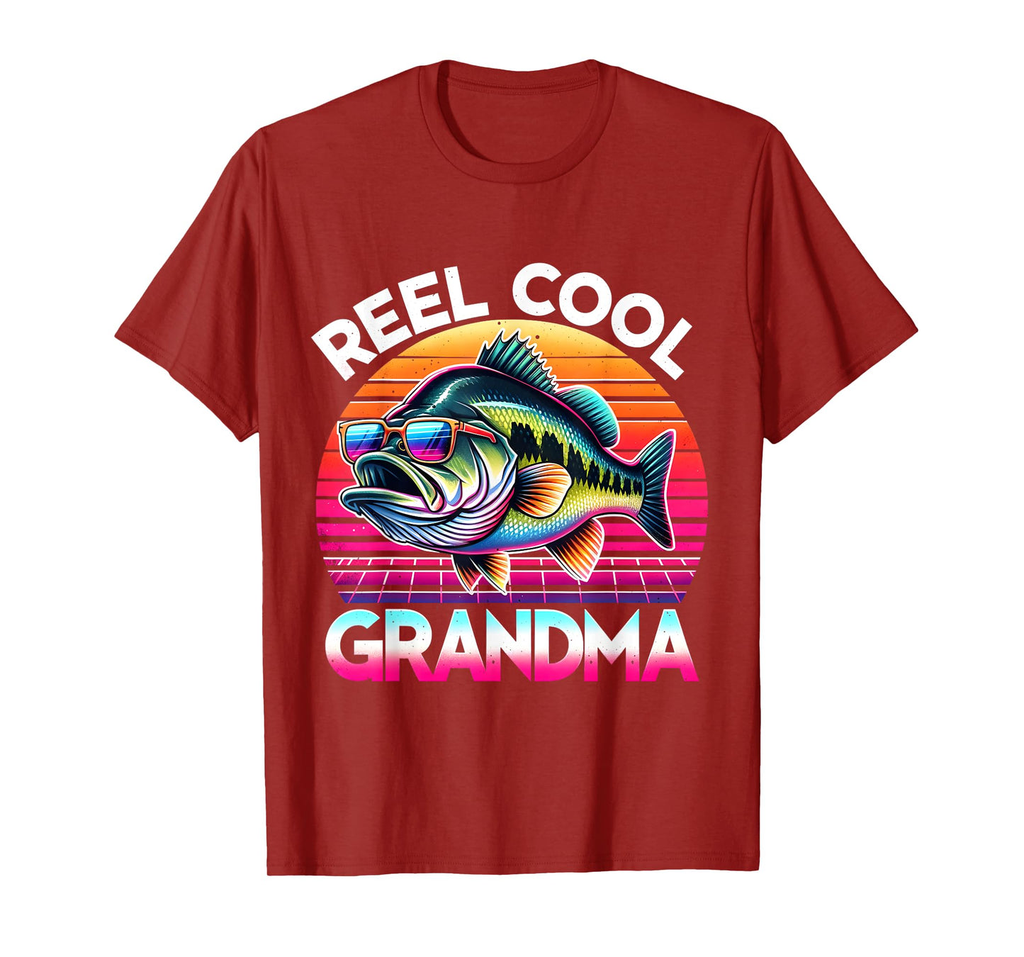 Reel Cool Grandma Mother’s Day Gifts Funny Fishing Grandma T-Shirt