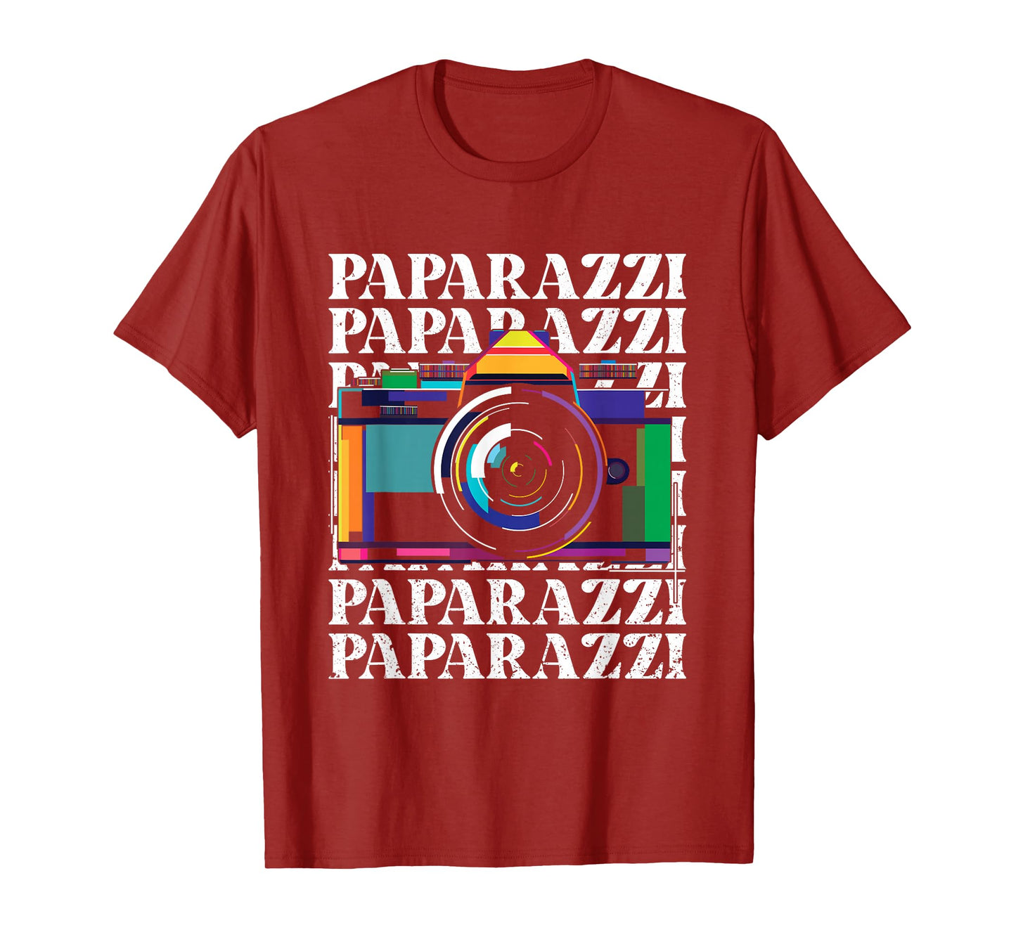 Paparazzi | Yellow Journalism Press | Photographer Camera T-Shirt