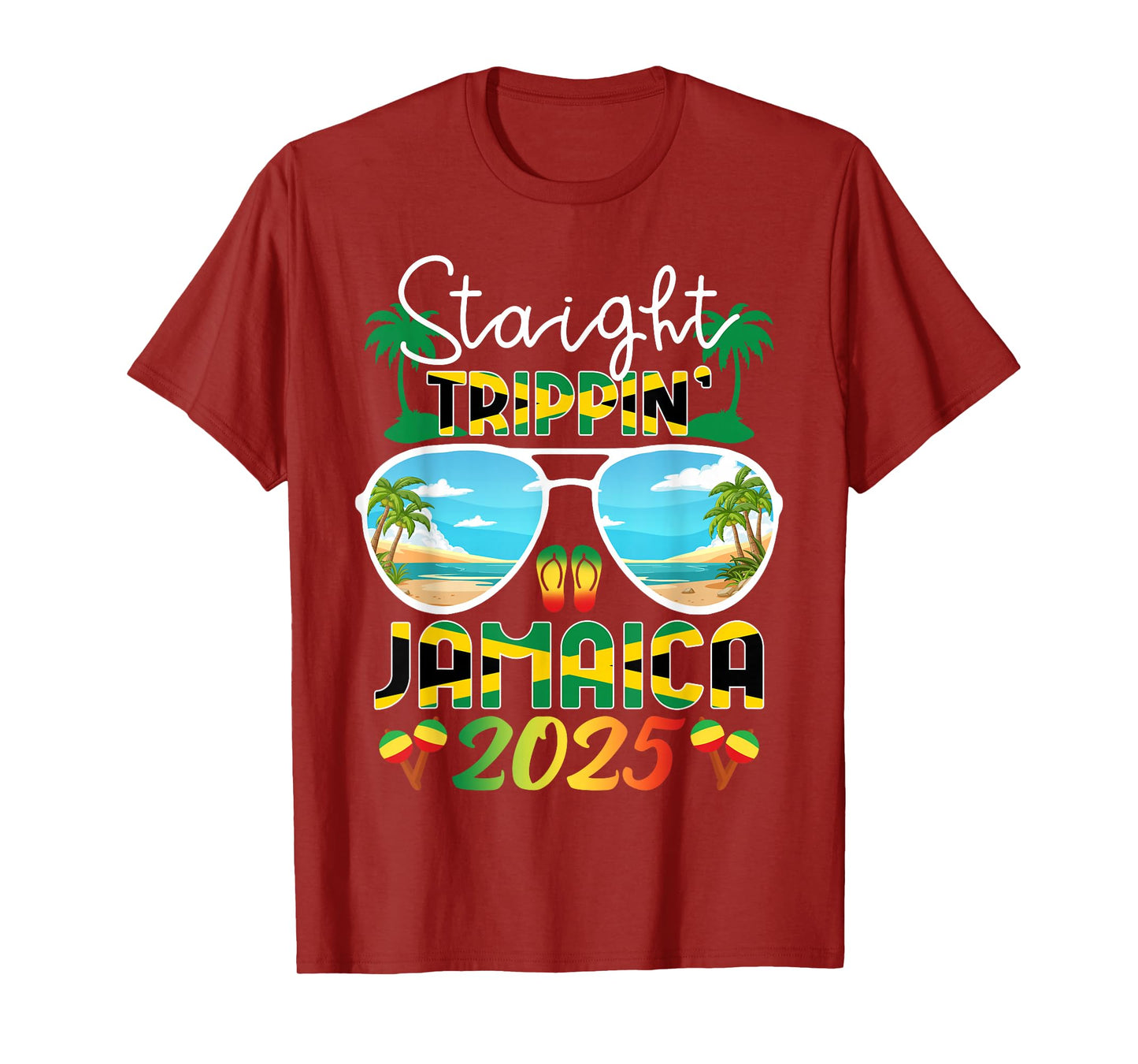 Jamaica Reunion Family Friends Trip 2025 Birthday Squad T-Shirt