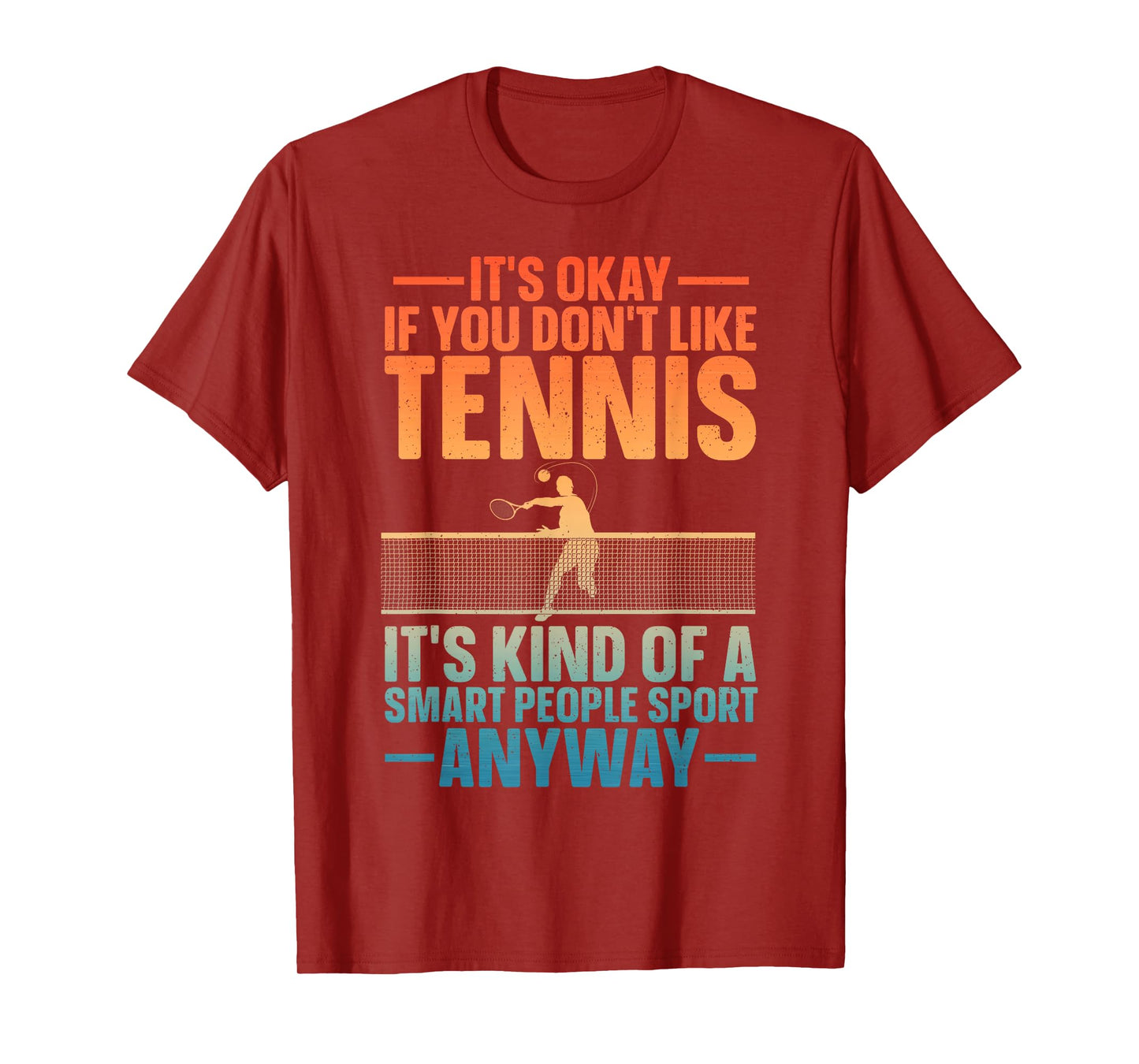 Funny Tennis Design For Men Women Tennis Lover Tennis Player T-Shirt