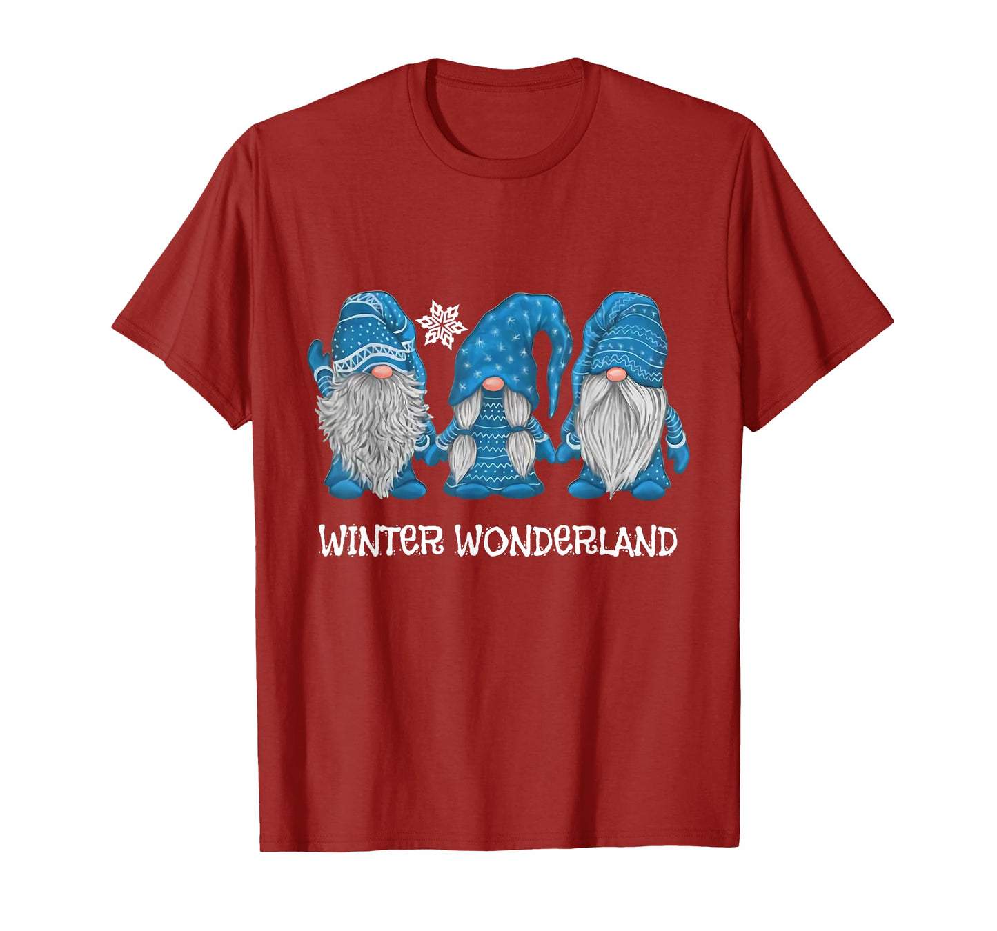 Winter Wonderland Gnomes Winter Snowy Gnomes Snow Gnome T-Shirt