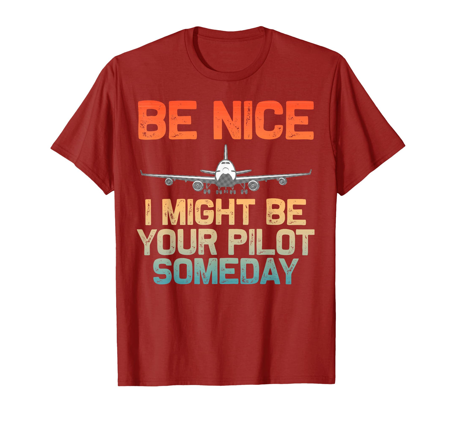 Funny Pilot Art For Men Women Kids Aviation Airplane Pilot T-Shirt