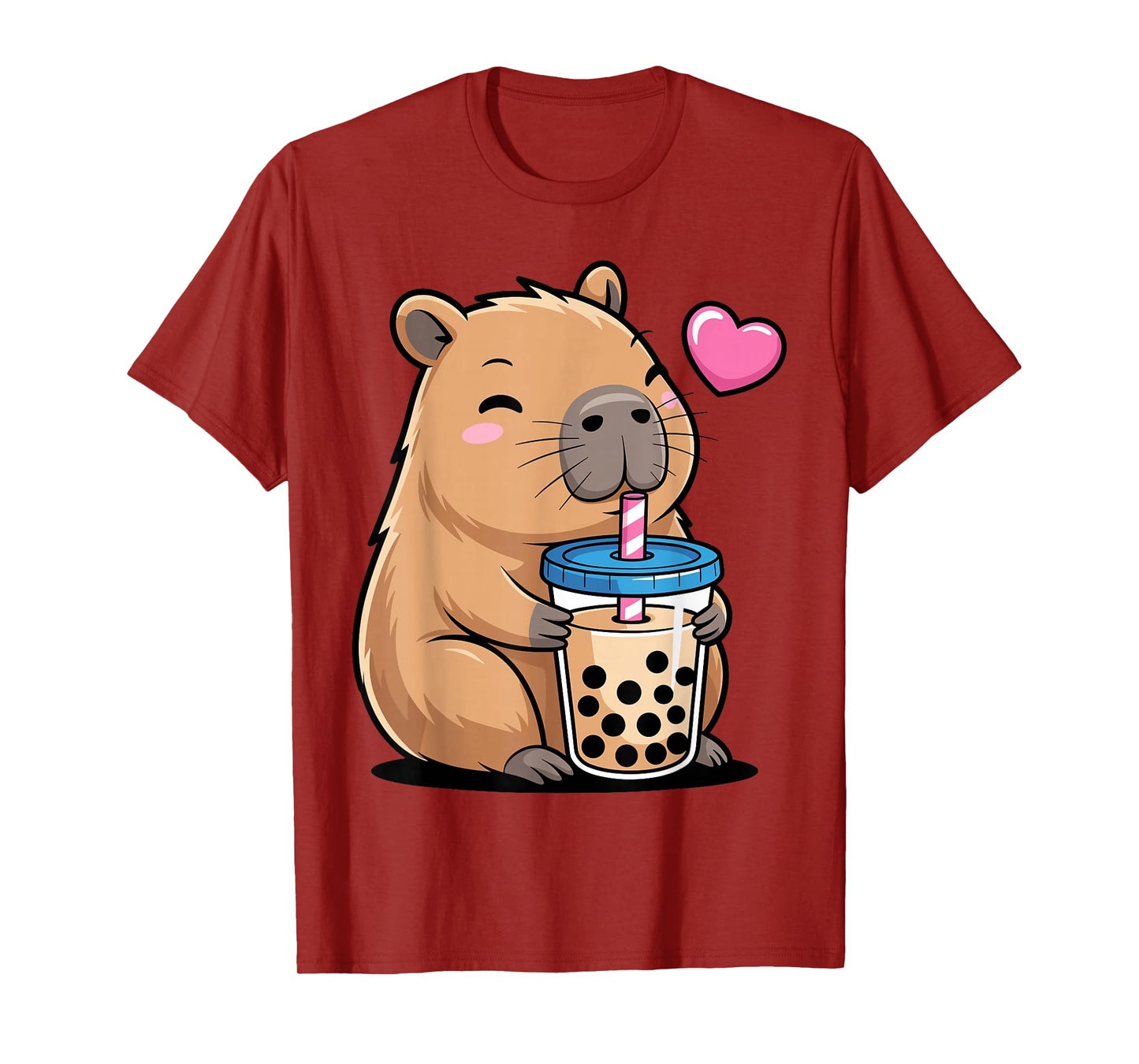 Funny Capybara Design for Men Women Adults Capybara Lover T-Shirt