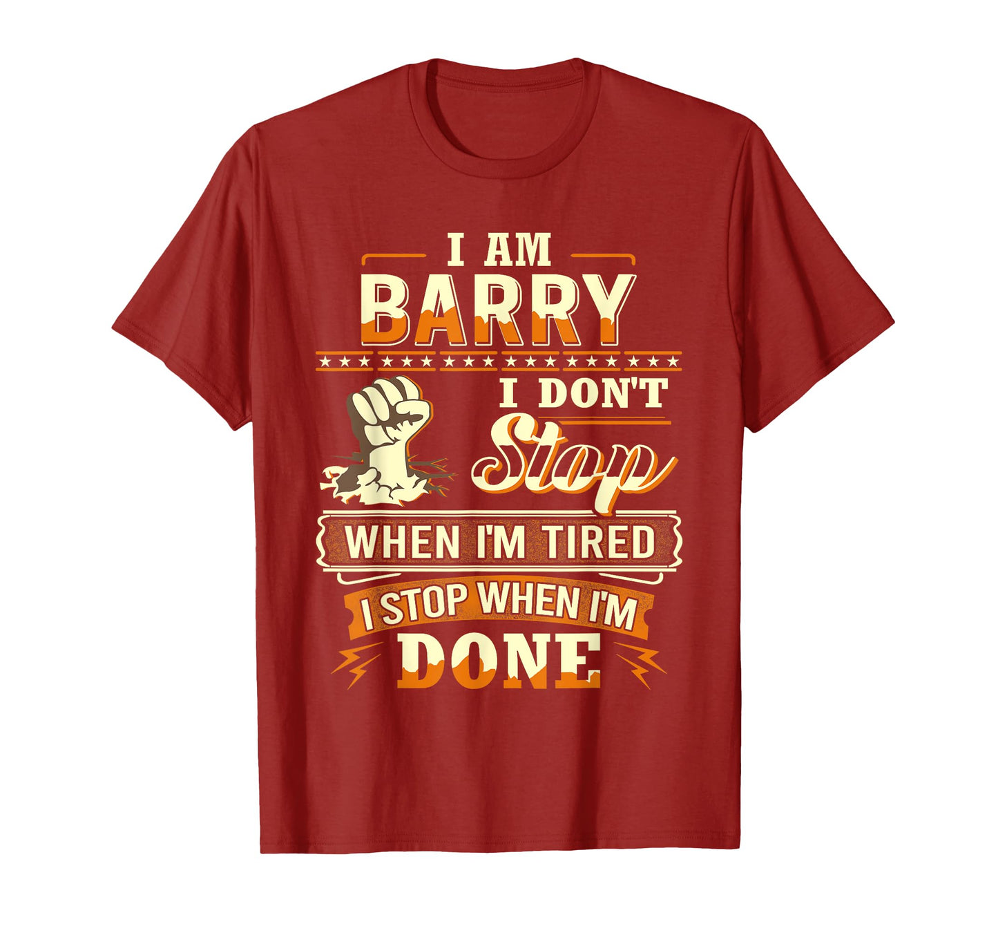 I am Barry Shirt Personalized Barry First Name T-Shirt
