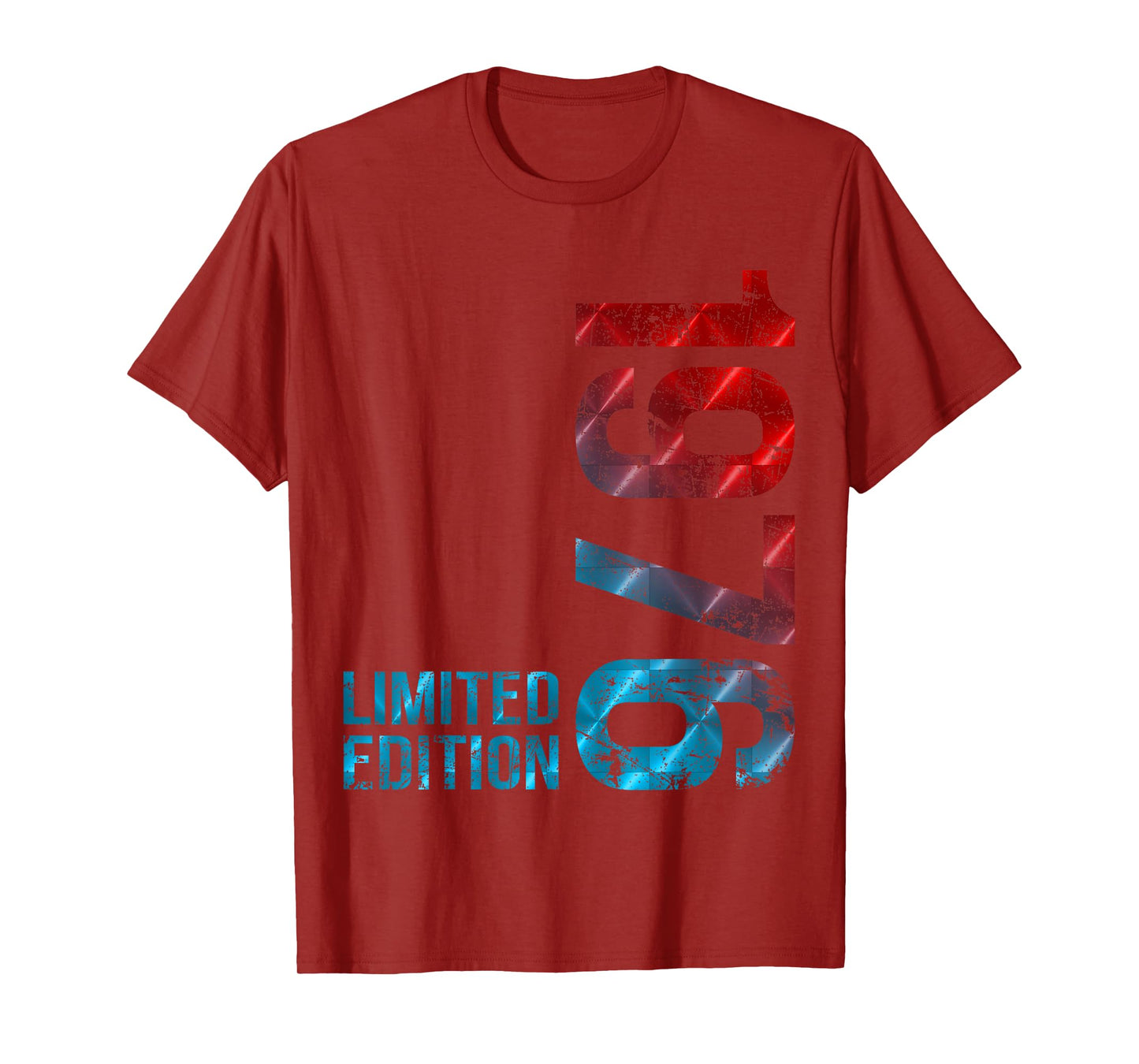 49th Birthday Man Woman 49 Years Decoration 1976 Gifts Funny T-Shirt