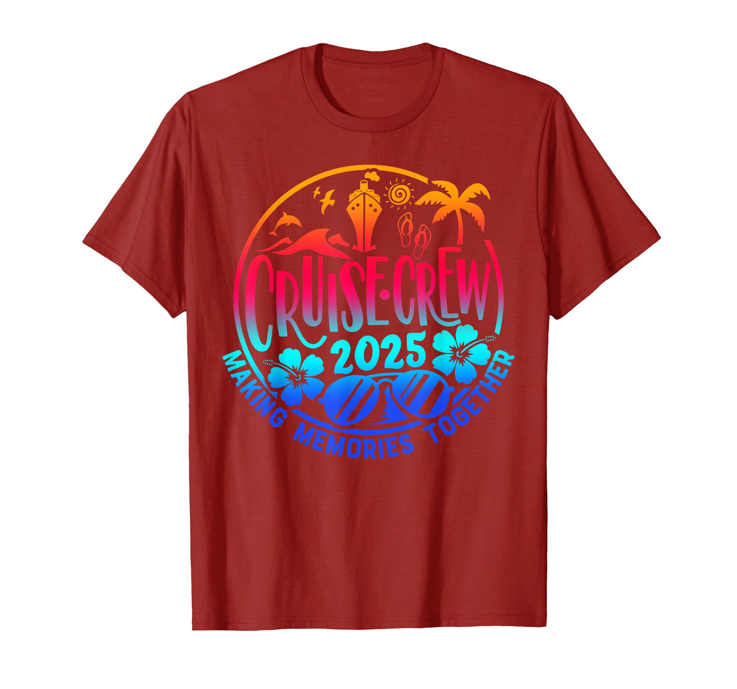 Cruise Crew 2025 Family Friends Vacation Matching Group Trip T-Shirt