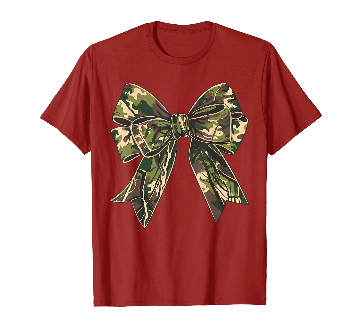 Camo Coquette Bow Hunt Duck Hunting Camouflage T-Shirt