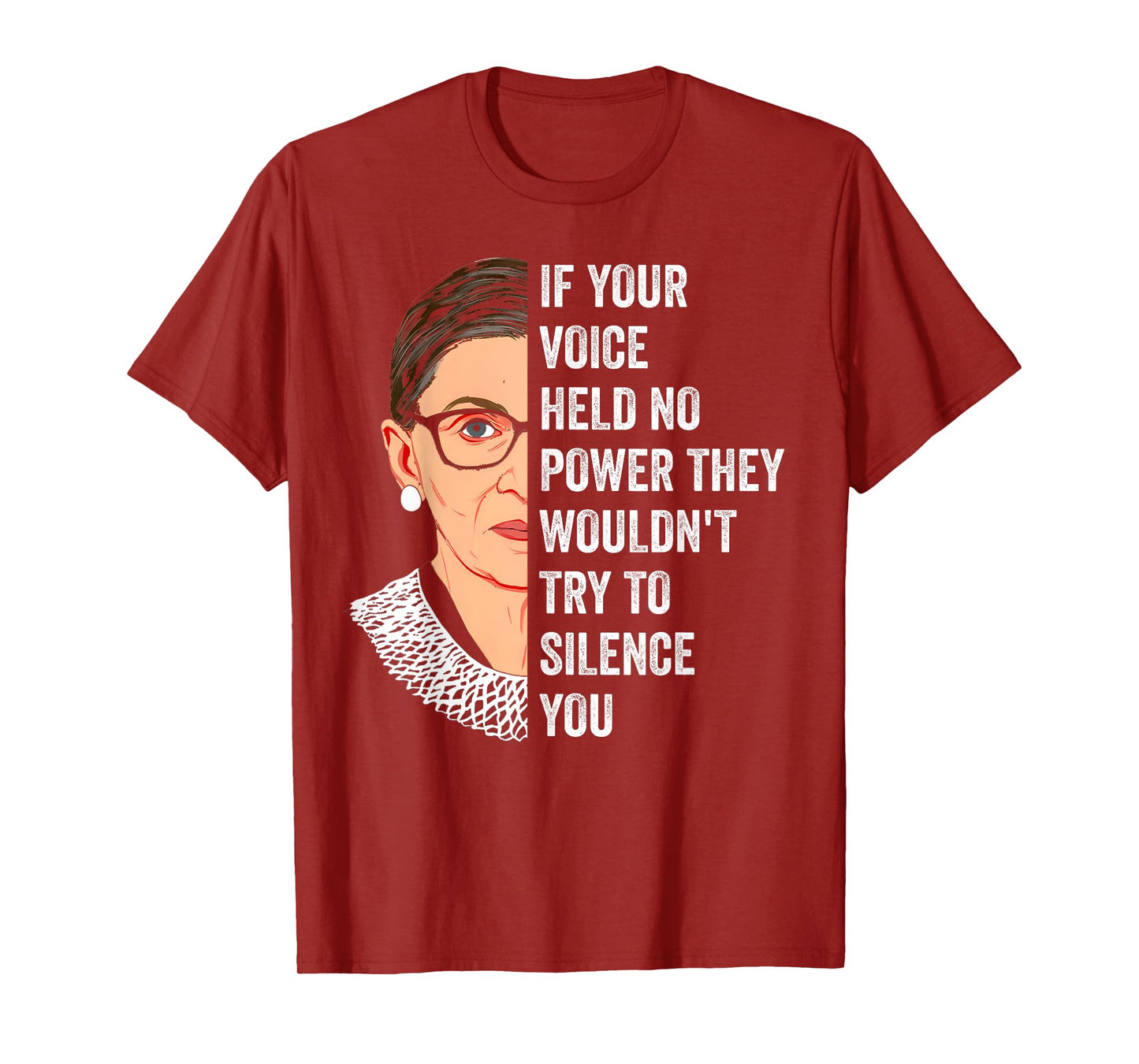 RBG If Your Voice Held No Power They Wouldn't Try To Silence T-Shirt