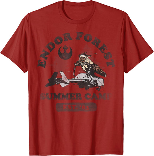 Star Wars Ewok Endor Camp Speeder Vintage Graphic T-Shirt C2 T-Shirt