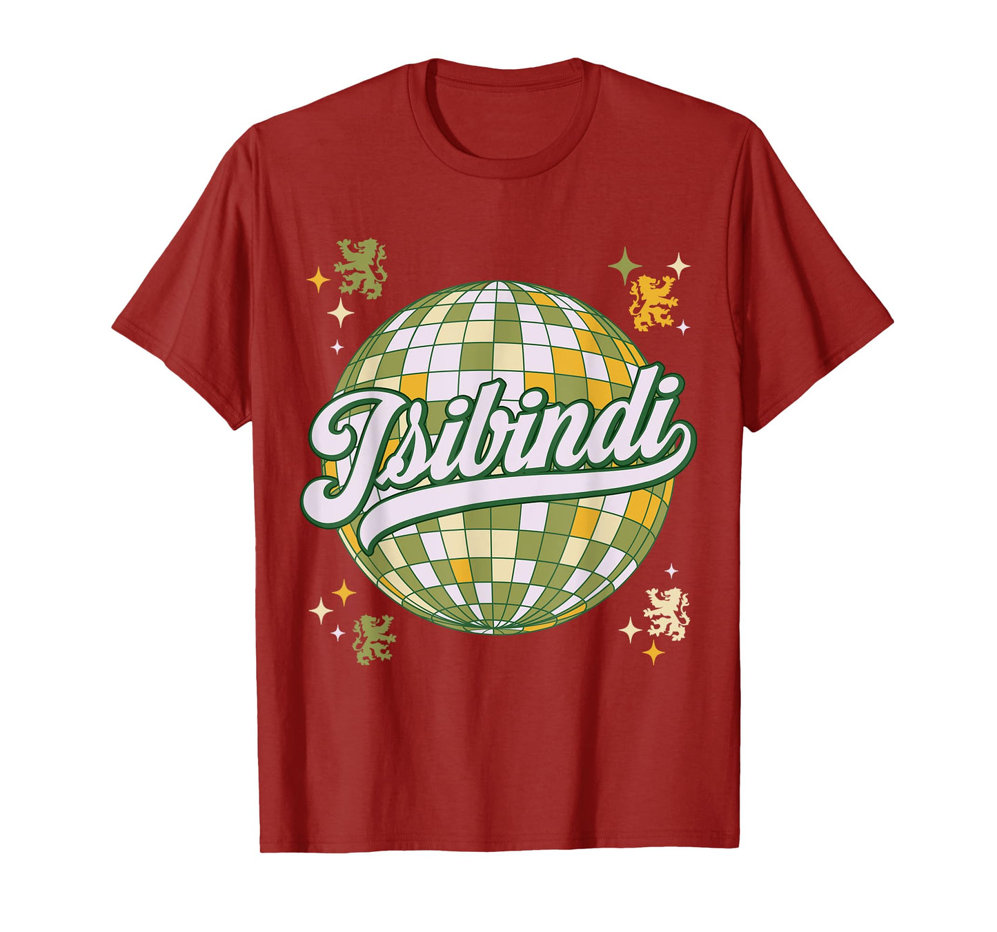 Retro Isibindi House Of Courage RCA School System Spirit T-Shirt