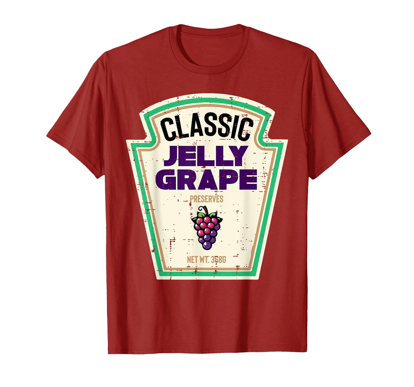 Halloween Jelly Grape Funny Food Group Costume Men Women Kid T-Shirt