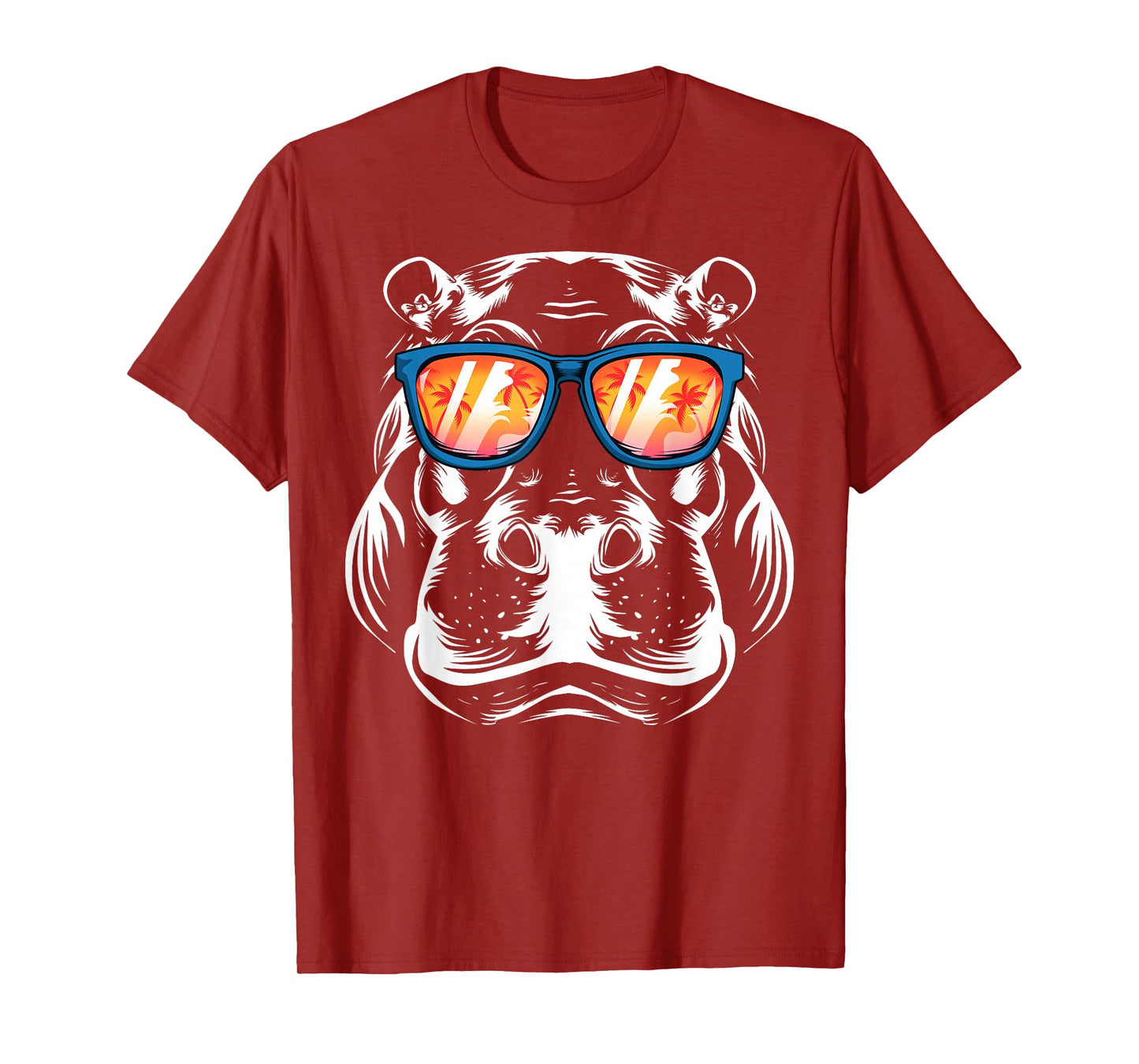 Cool Hippopotamus For Men Women Hippo Zoo Day Animal Lover T-Shirt