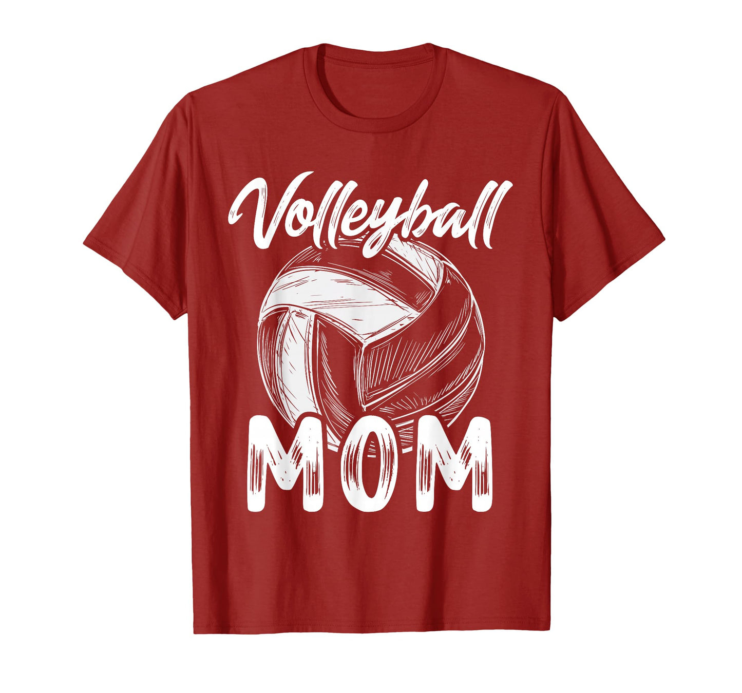 Volleyball Mom For Women Family Matching Players Team Mommy T-Shirt