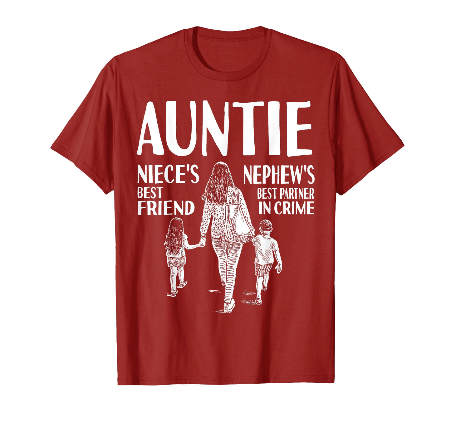 Auntie Niece's Best Friend Nephew's Best Partner In Crime T-Shirt