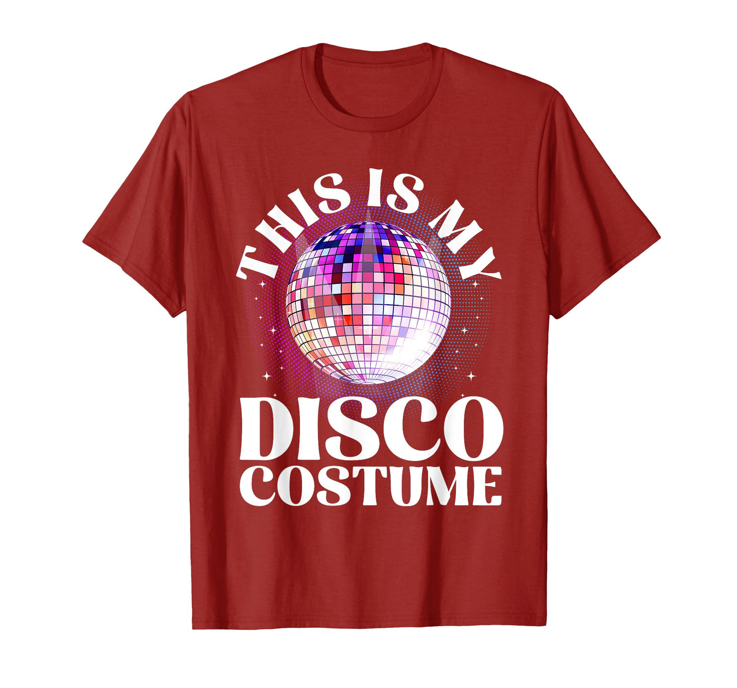 80s Disco Art For Men Women 70s Ball Costume Disco Dance T-Shirt