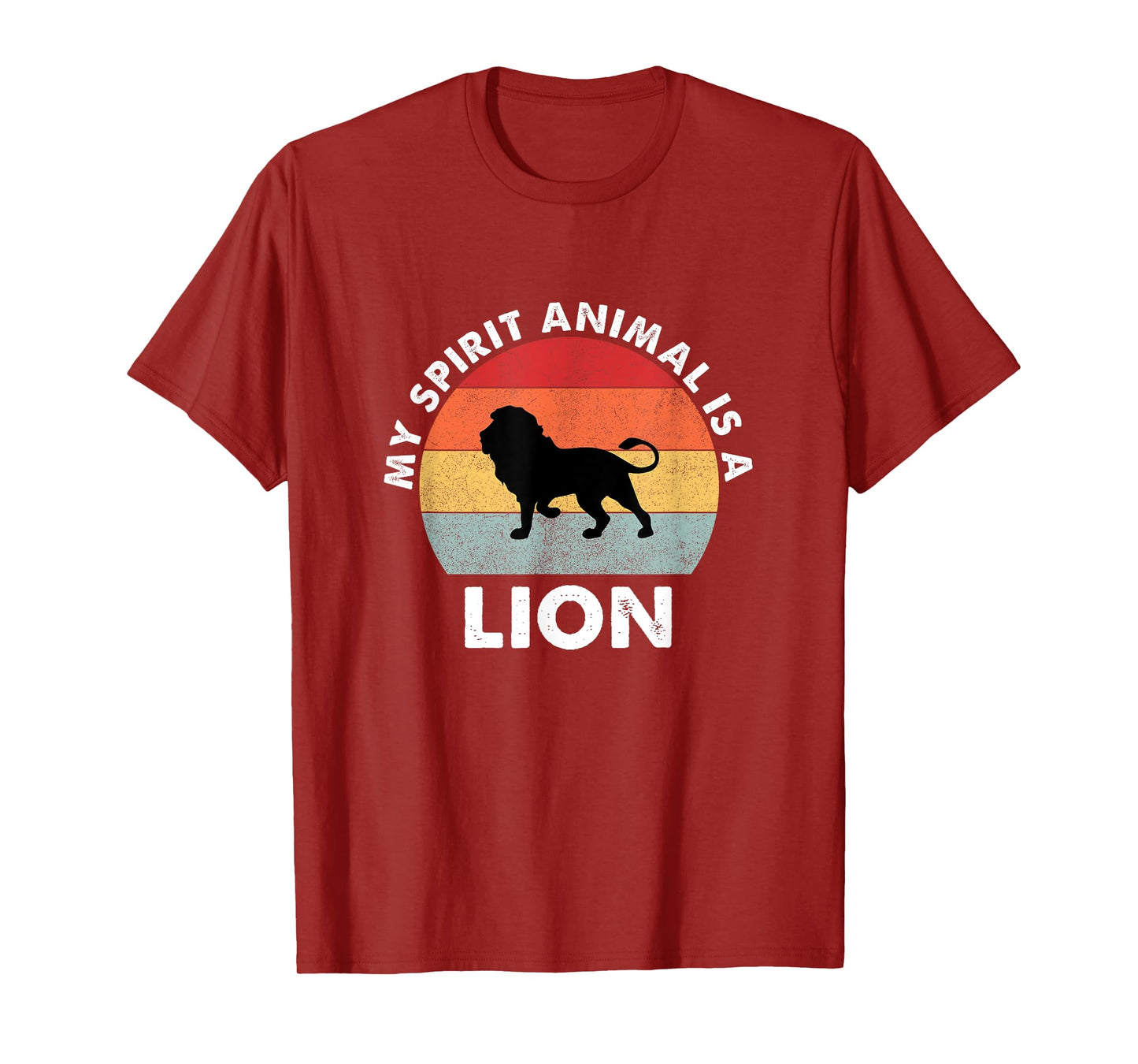 Vintage My Spirit Animal is a Lion T-Shirt