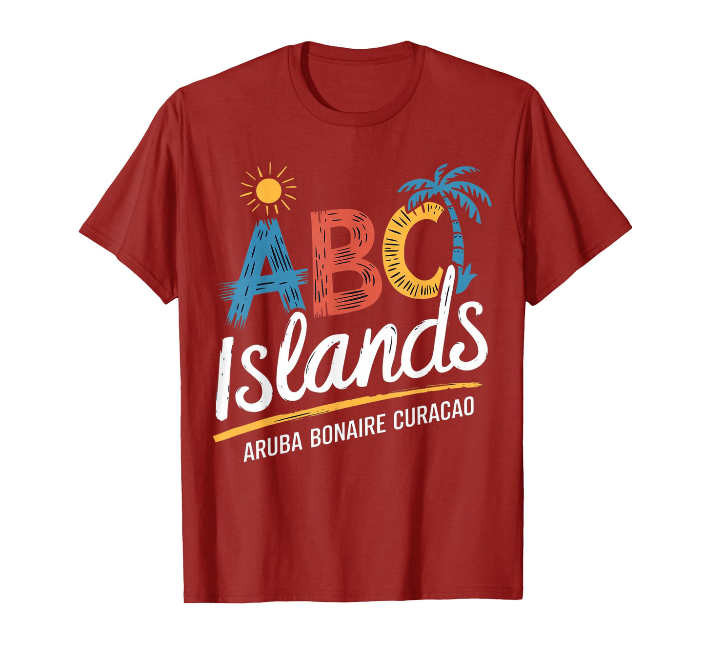 Aruba Bonaire Curacao Cruise Vacation Souvenirs Caribbean T-Shirt
