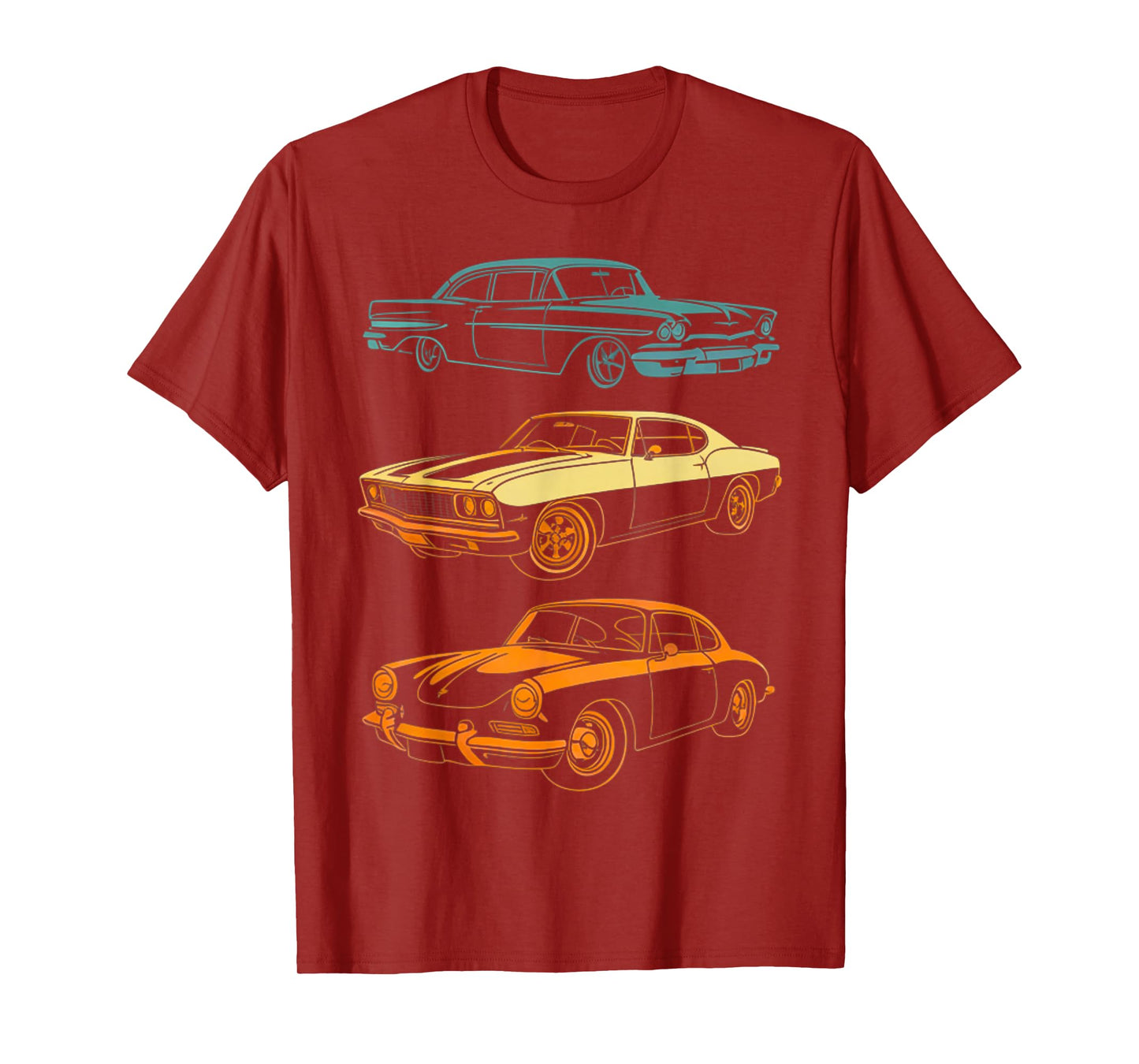 Vintage Cars 70s 80s & 90s Graphic Retro T-Shirt