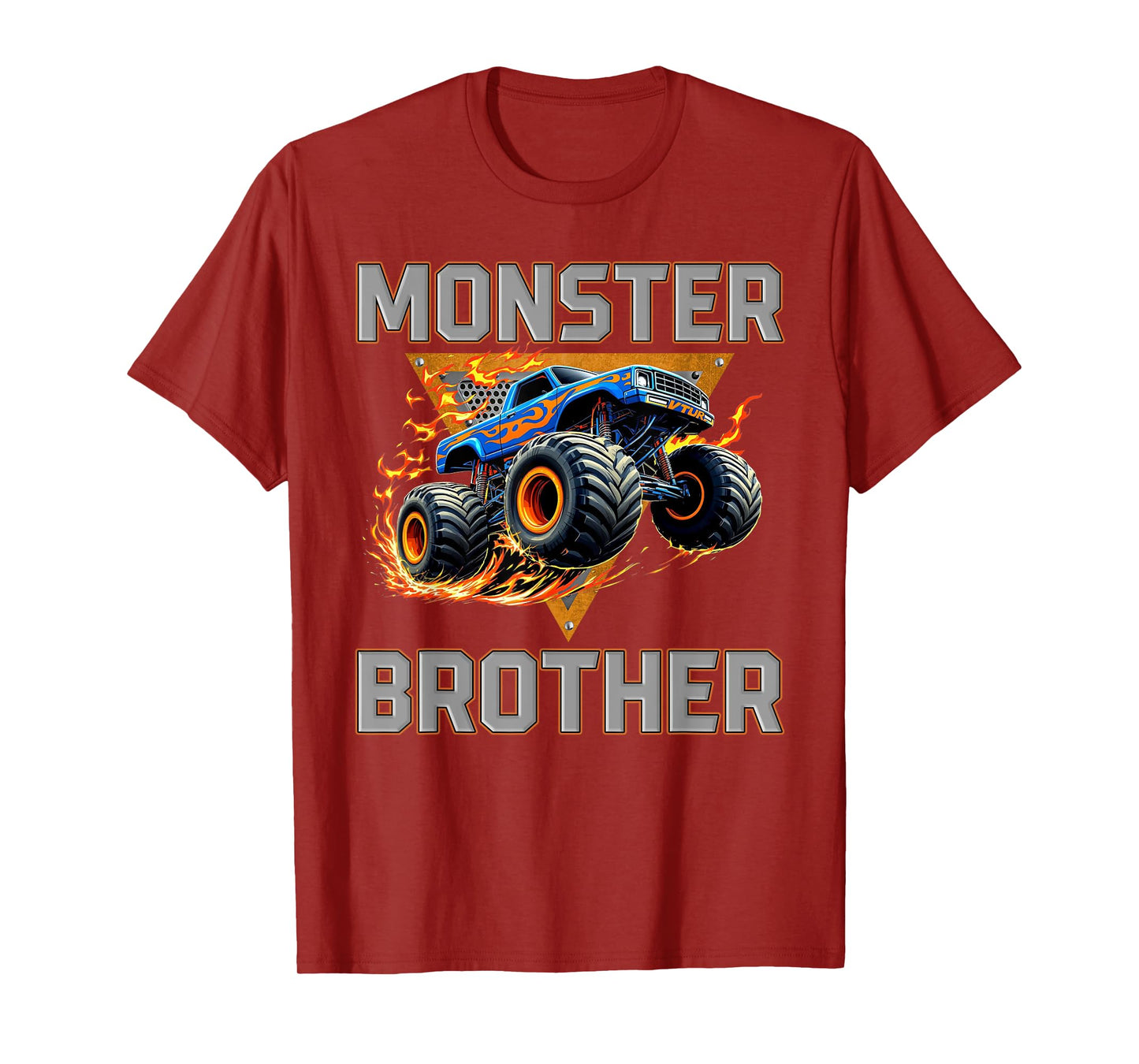 Monster Truck Brother Family Matching Monster Truck Lovers T-Shirt