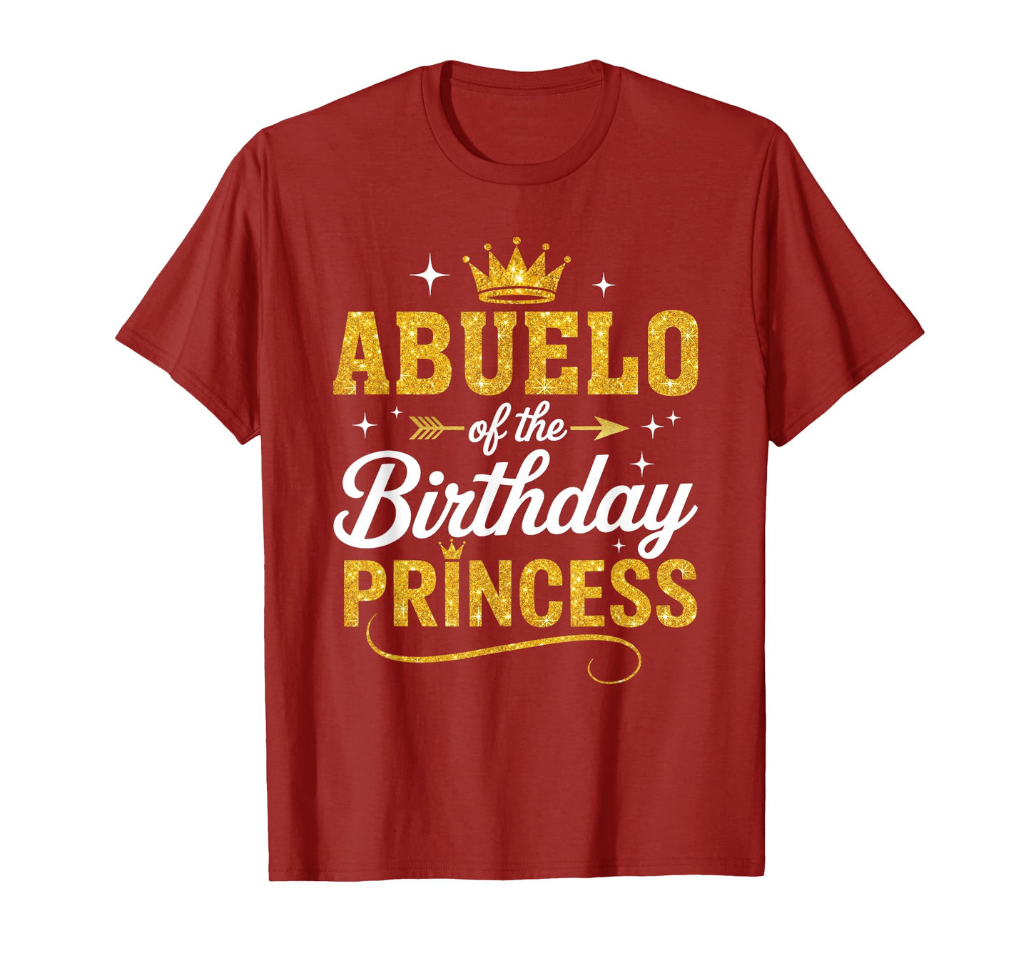 Abuelo Of The Birthday Princess Birthday Girl Kid Family T-Shirt