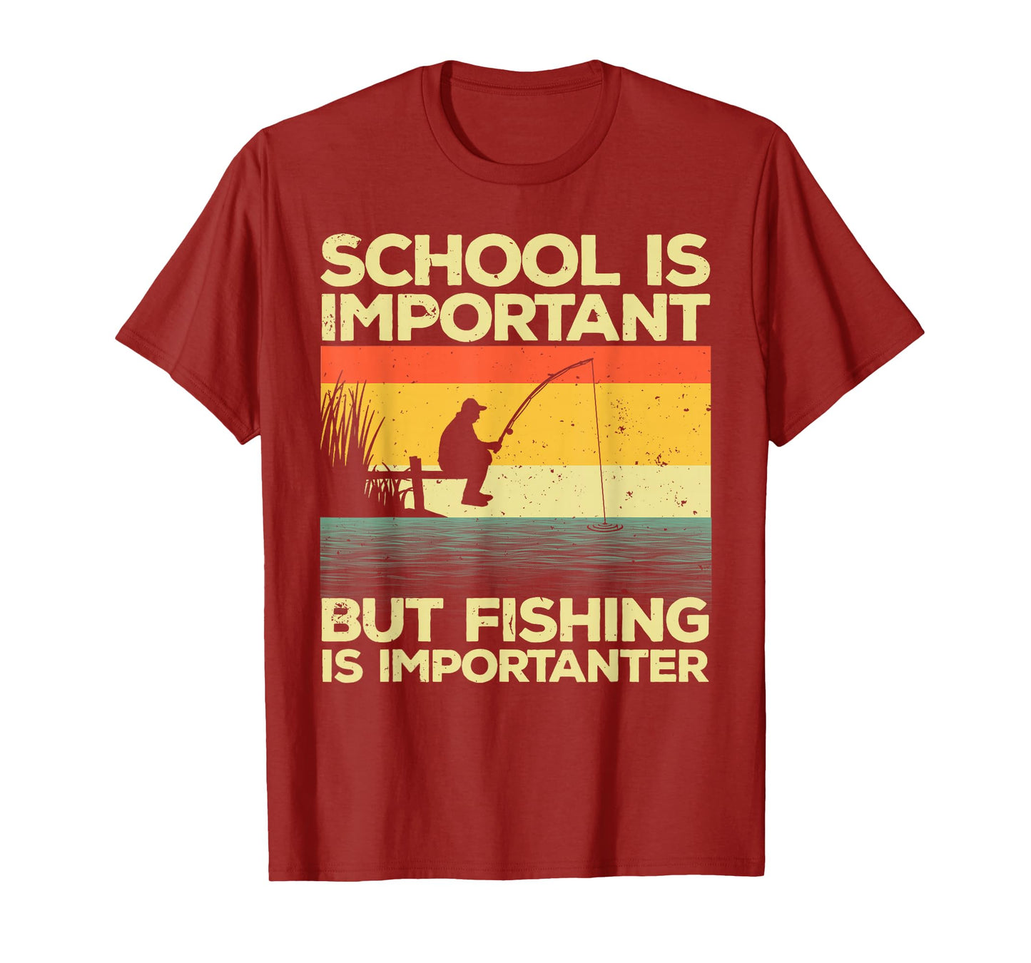 Cool Fishing For Men Women Bass Fishing Fisherman Fish Trout T-Shirt