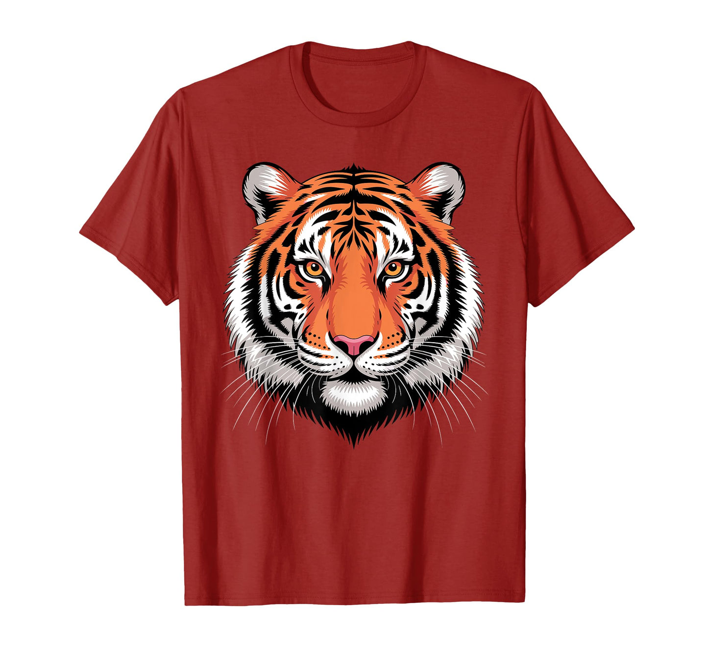 Tiger Costume for Men Women Boys Zoo Tiger Print Tiger Lover T-Shirt