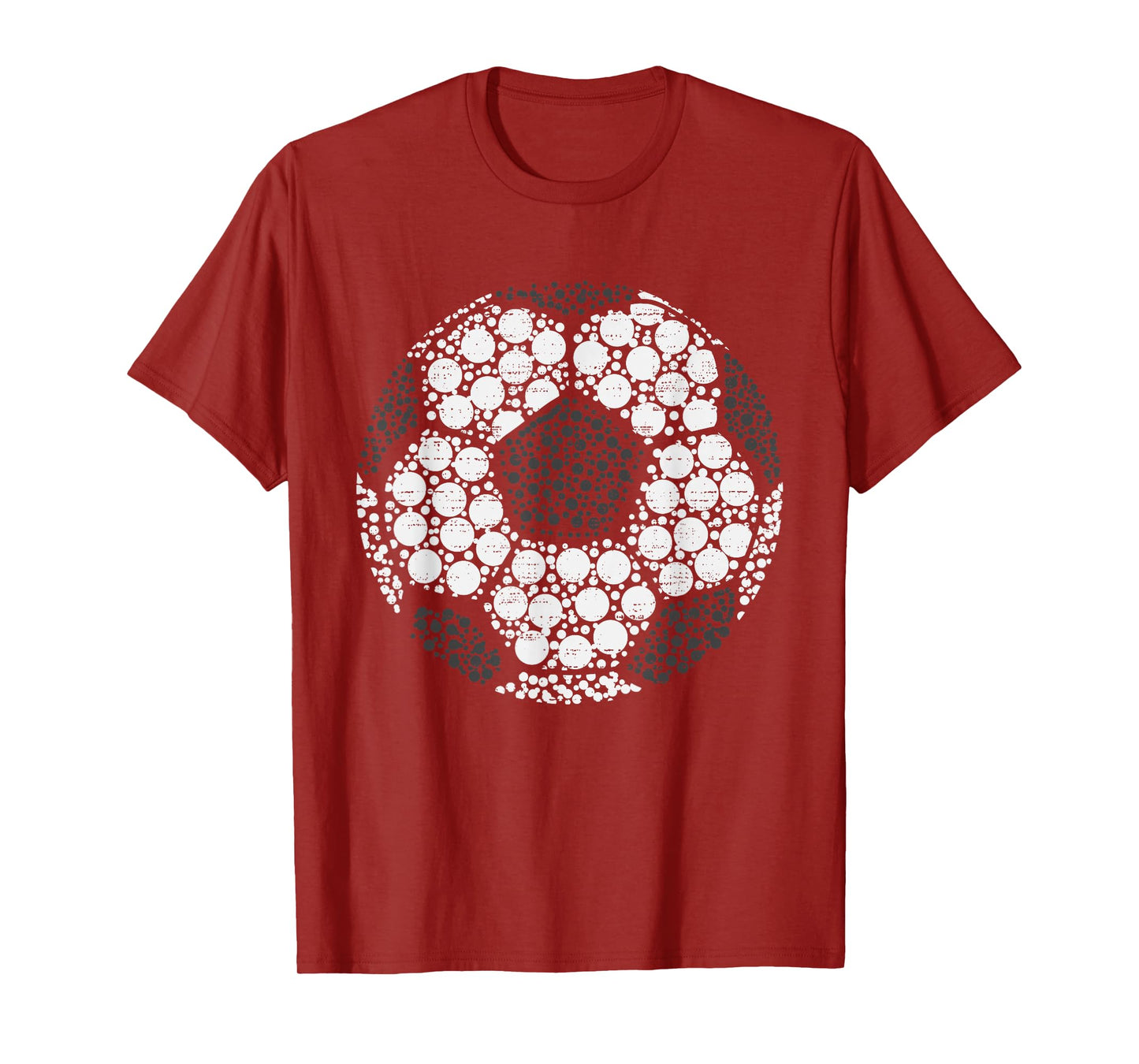 Happy Dot Day Soccer Colorful Polka Dots Boy Teen Youth Kids T-Shirt