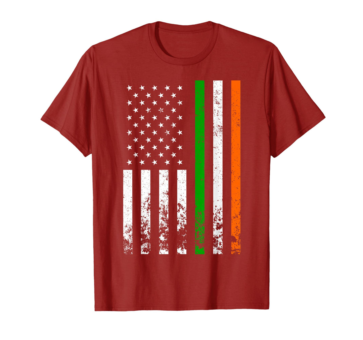 Irish American Flag Ireland Flag ST PATRICK'S DAY Gift Lucky T-Shirt