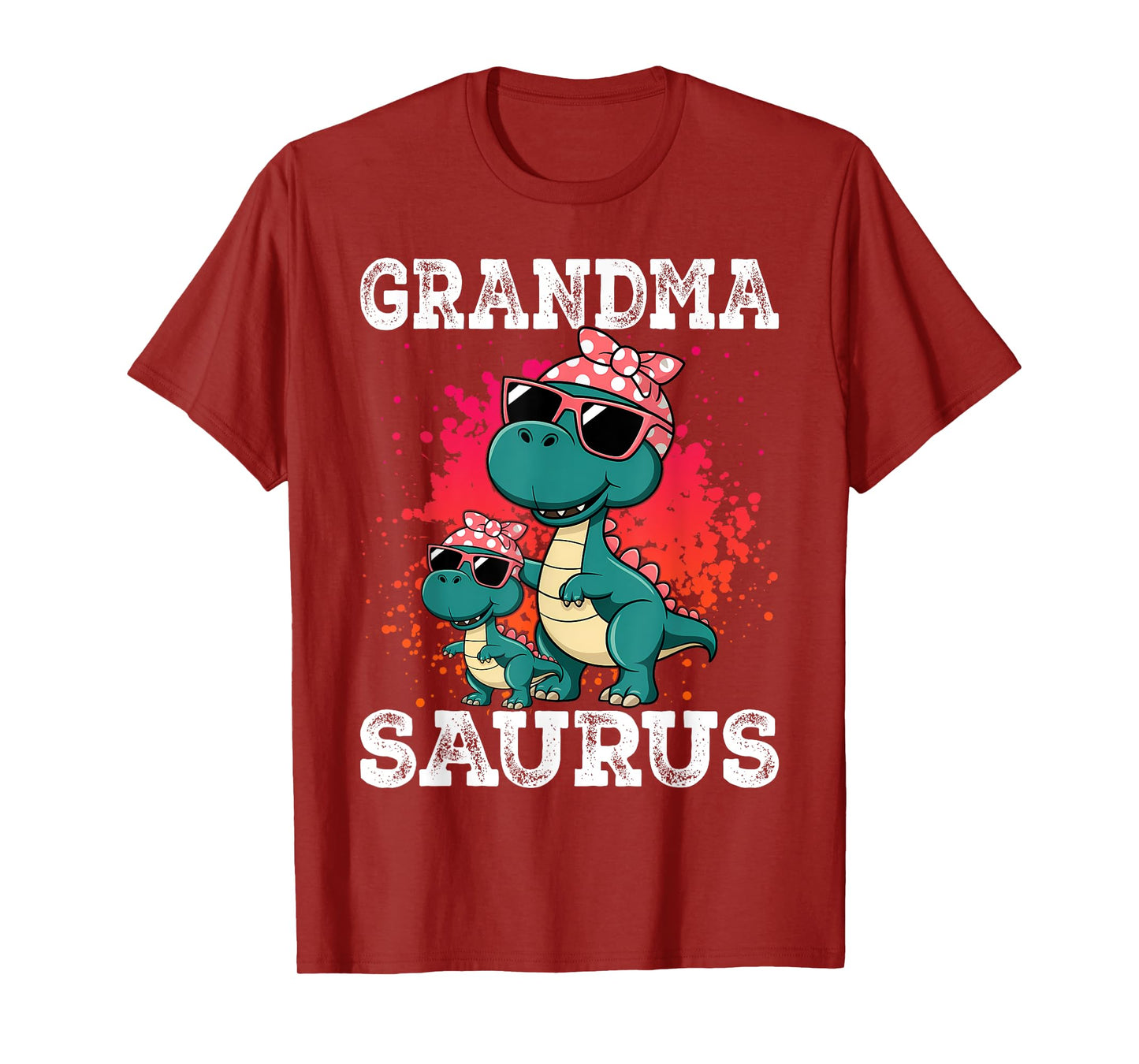 Grandma Saurus Dinosaur For Funny Grandmother T-Shirt