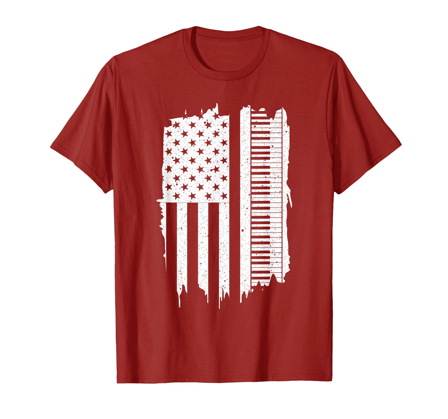 Funny Piano Novelty for Men Women Kids Music Piano Player T-Shirt