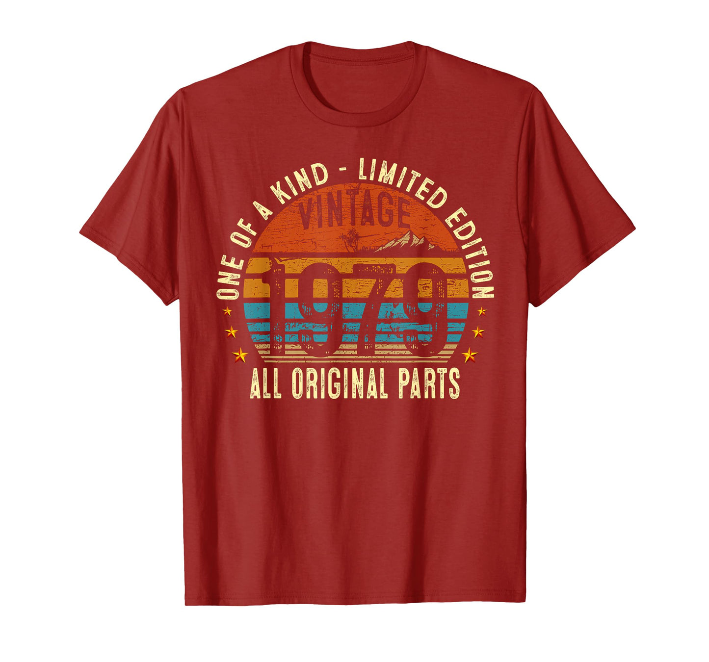 Vintage 1979 46 Years Old Men Women 46th Birthday Gifts T-Shirt