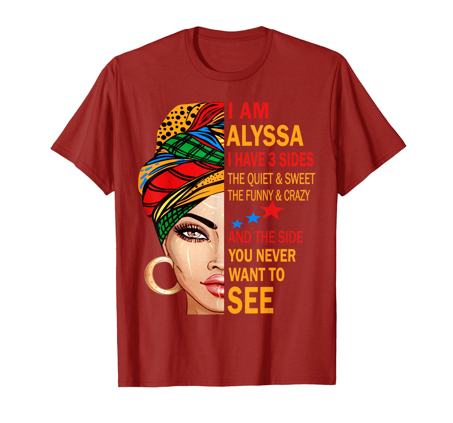 ALYSSA Name Surname Family Last First Name ALYSSA T-Shirt