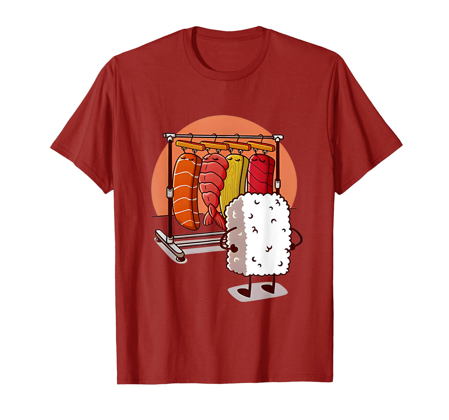 Which One Should I Wear Today Washed Sushi Japanese Food T-Shirt