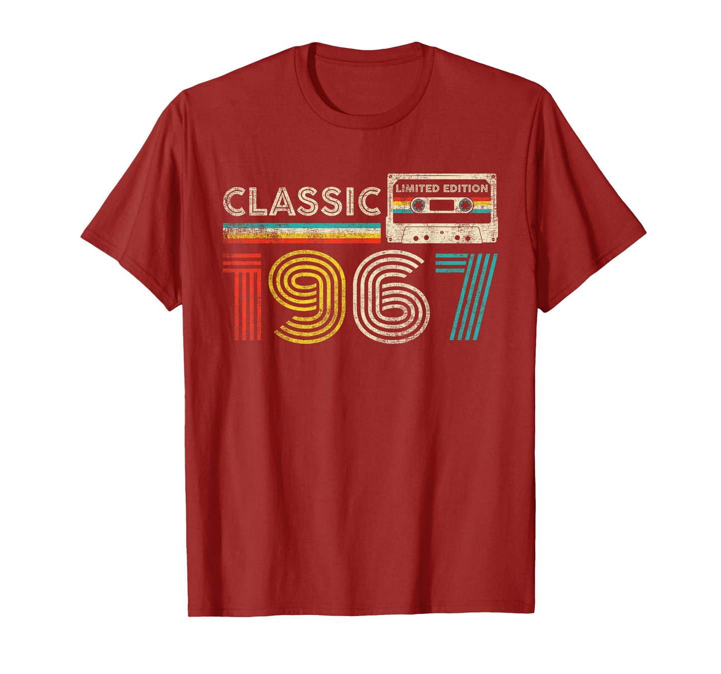Classic 1967 Vintage Birthday 1967 Cassette Tape Classic T-Shirt