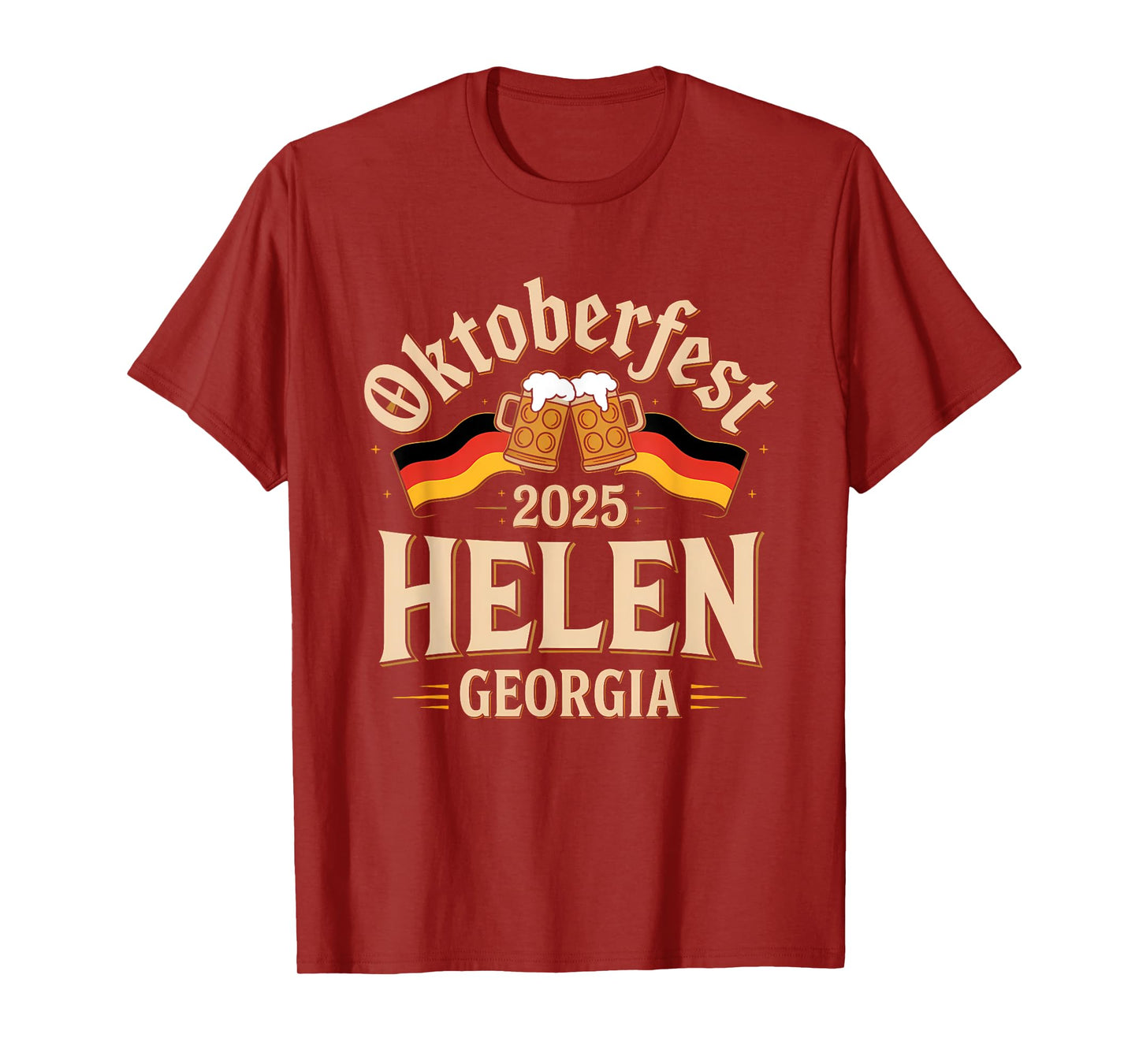 Helen Georgia Beer Drinking Festival Oktoberfest 2025 T-Shirt