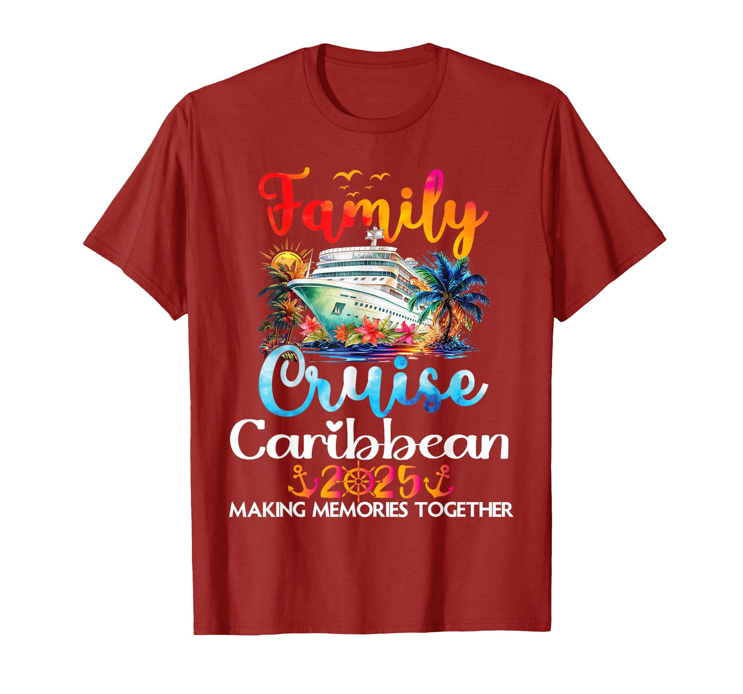 Family Caribbean Cruise Trip Caribbean Family Cruise 2025 T-Shirt