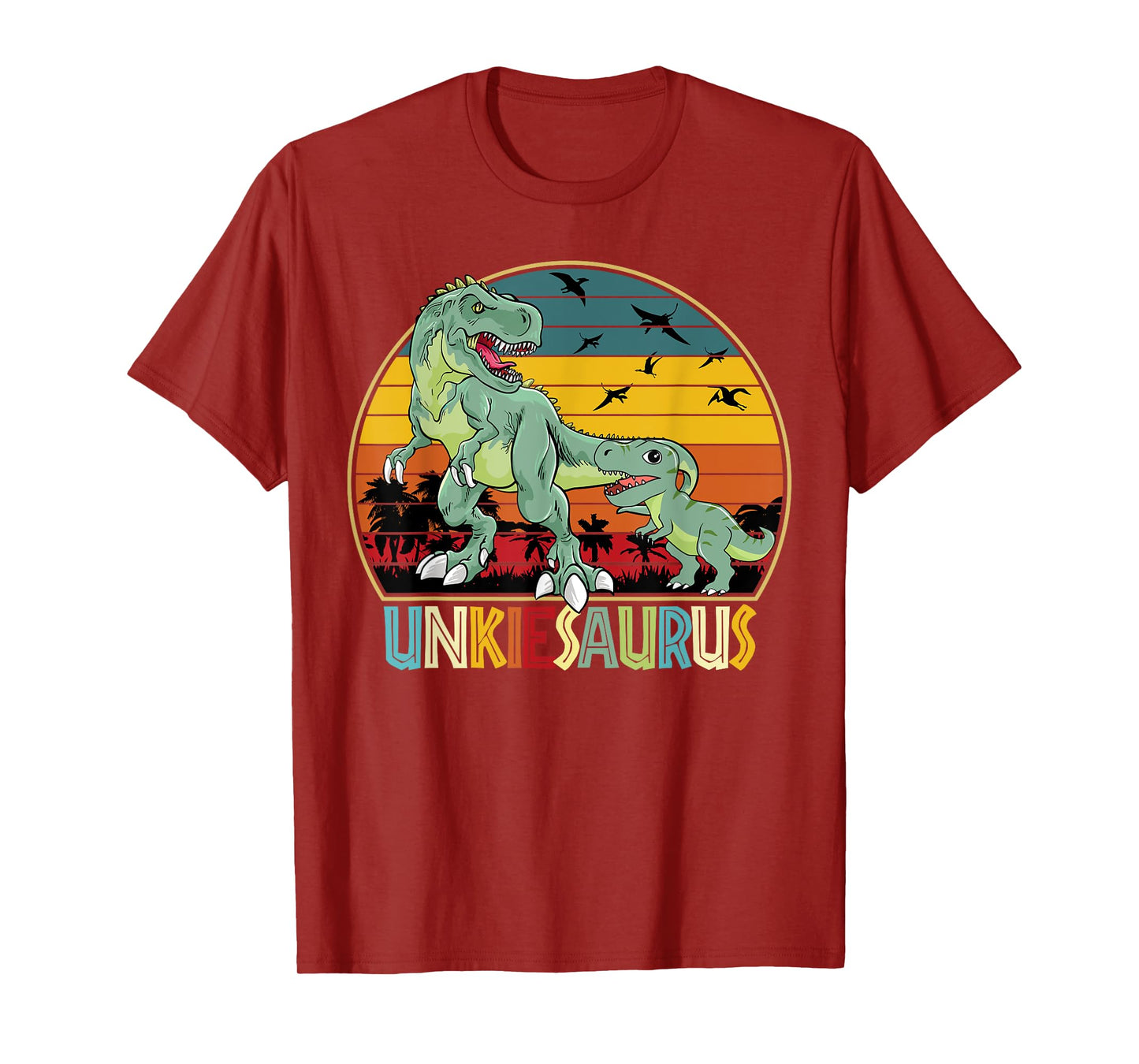 Unkiesaurus T Rex Dinosaur Uncle Saurus Family T-Shirt