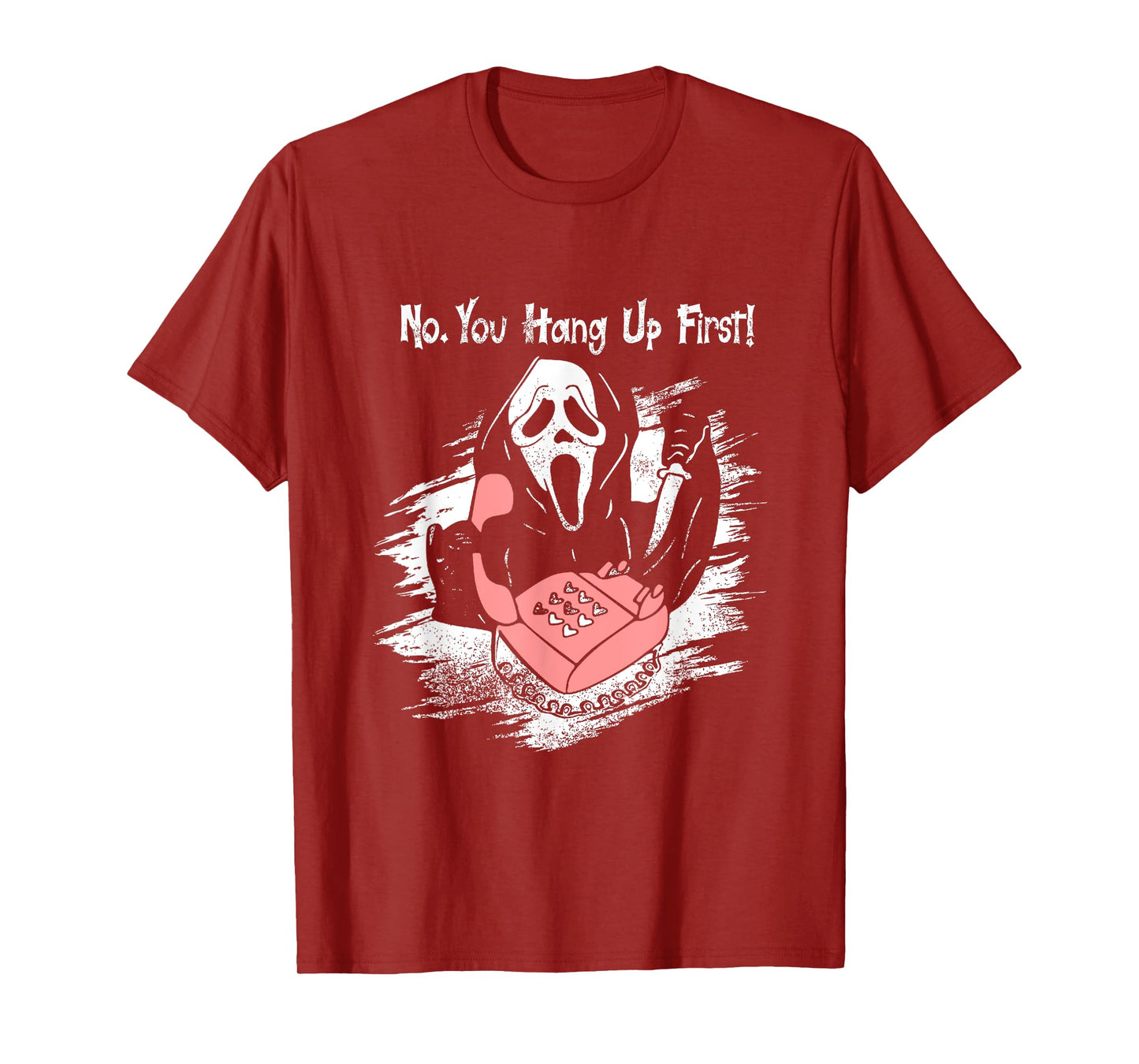 No You Hang Up First Ghost Calling Halloween T-Shirt