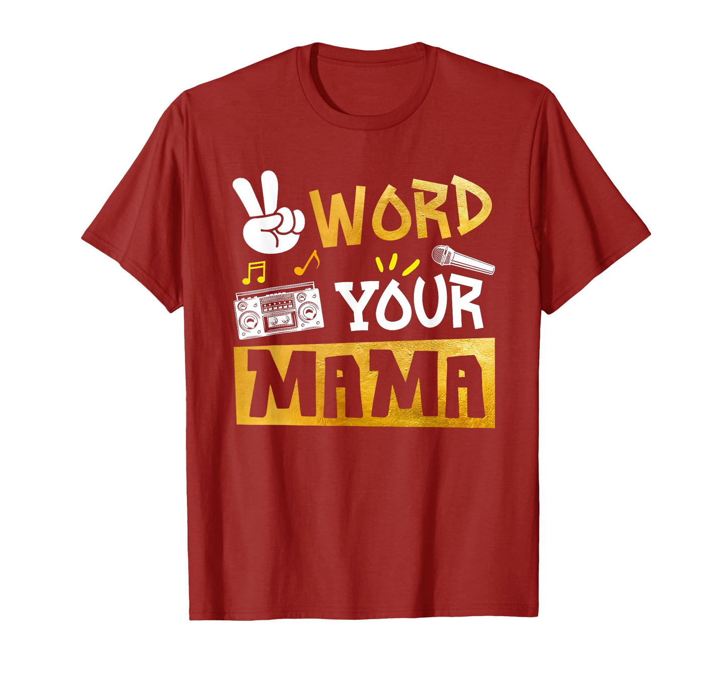 Word Your Mama - Mom Of The Birthday Two Legit To Quit T-Shirt