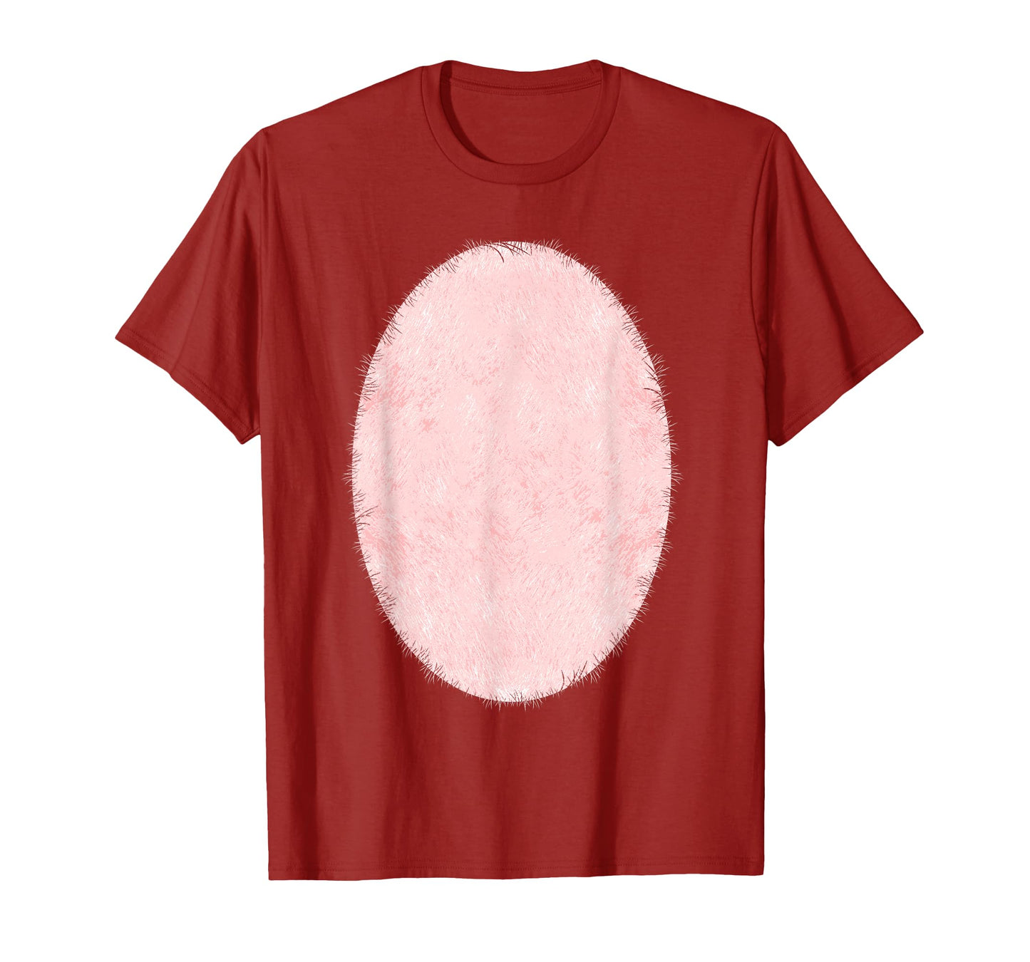 Halloween Pop Belly Pink Pig Costume T-Shirt