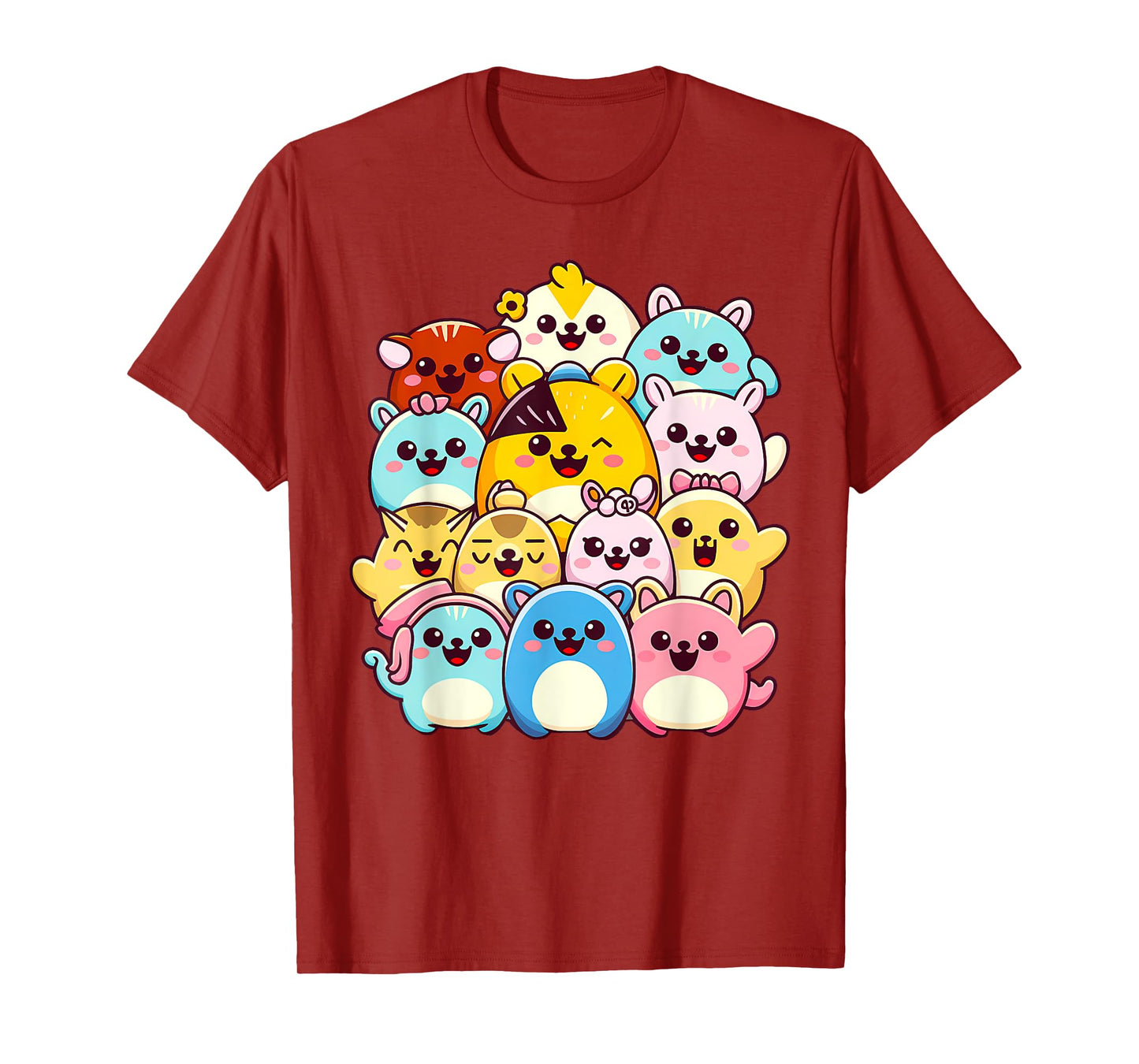 Squish Squad Mallow Great Cute for Family Kids Woman T-Shirt