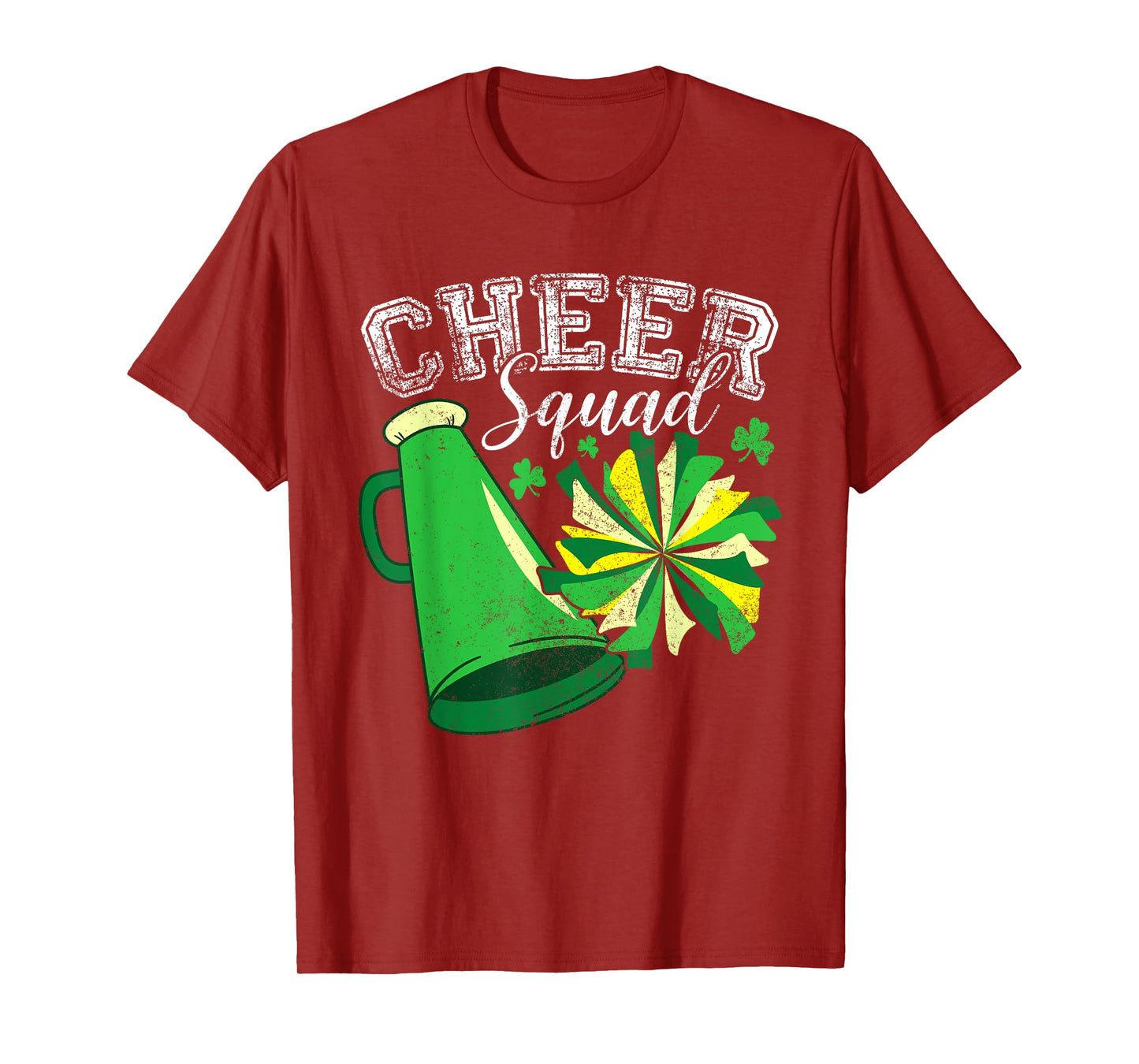 Cheer Squad Cheerleader Cheerleading St Patricks Day Irish T-Shirt