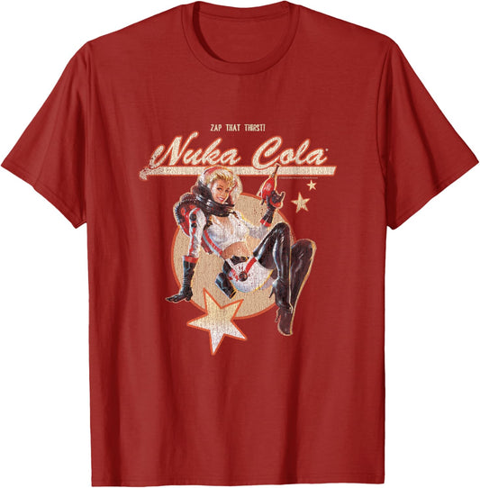 Fallout Video Game Retro Nuka Cola Ad T-Shirt