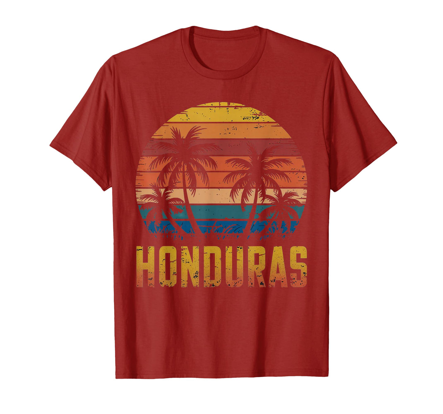 Family Vacation Honduras Souvenirs Honduras Roatan Beach T-Shirt