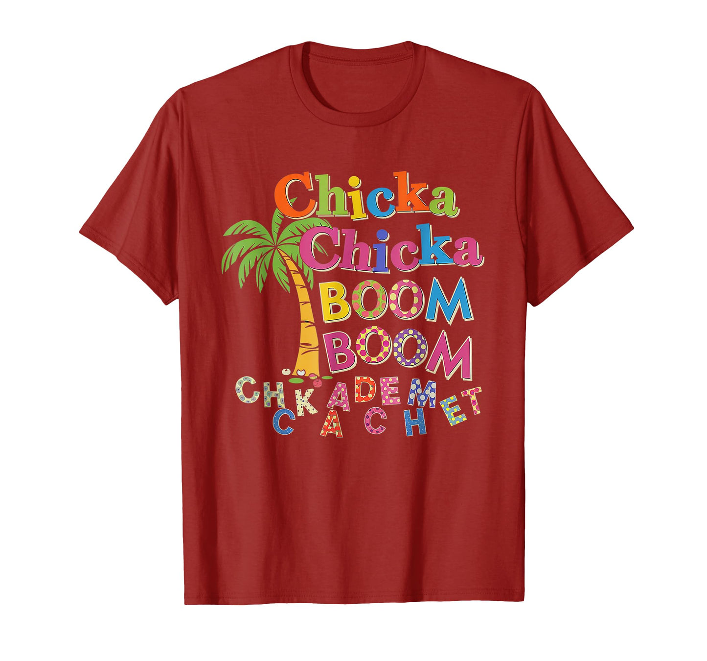Chicka Boom Boom I'm Glad To See You 1st Day Of School squad T-Shirt