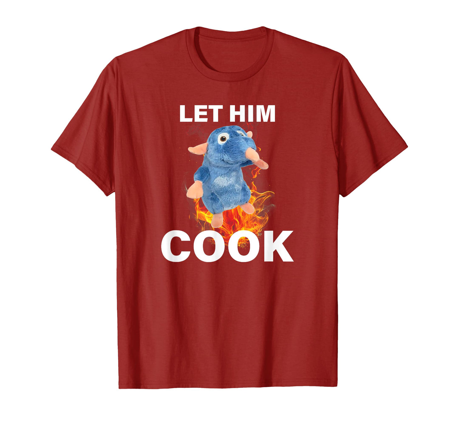 Let Him Cook Rat Funny Meme T-Shirt