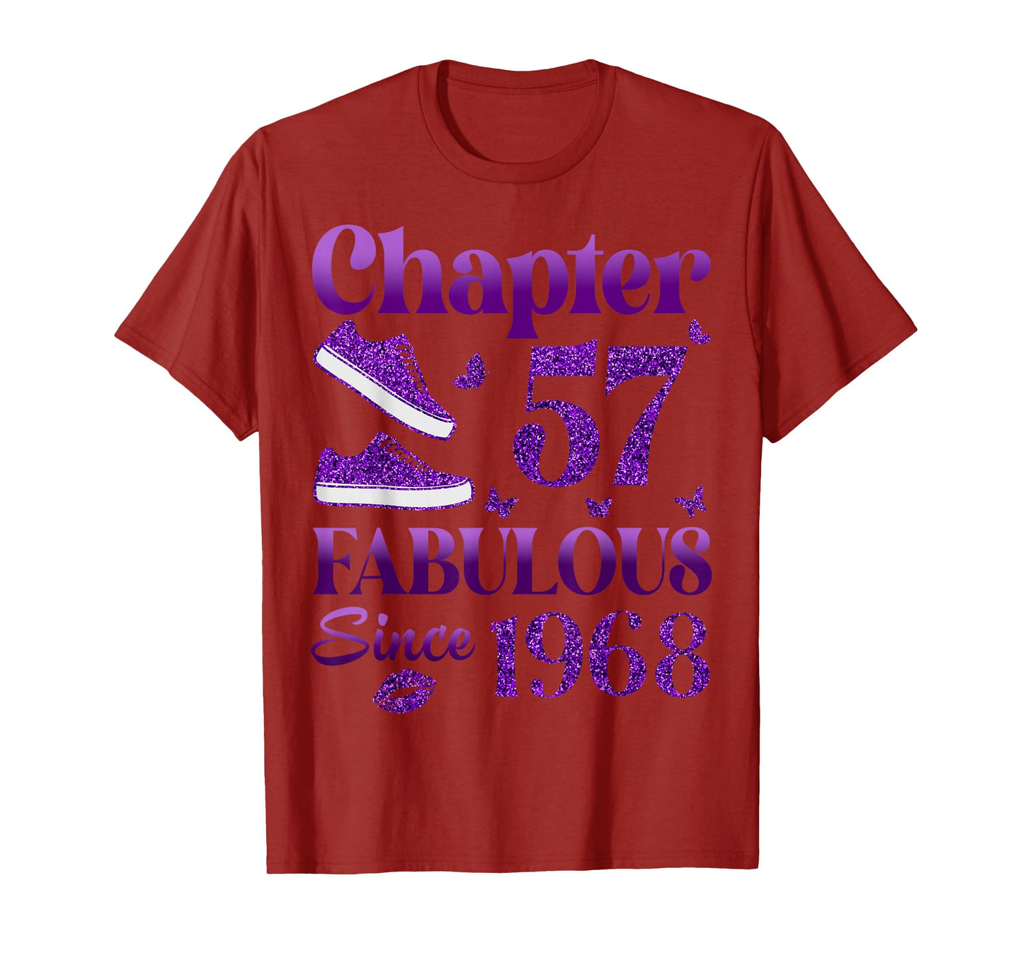 Chapter 57 Fabulous Since 1968 57Th Birthday Gift For Women T-Shirt