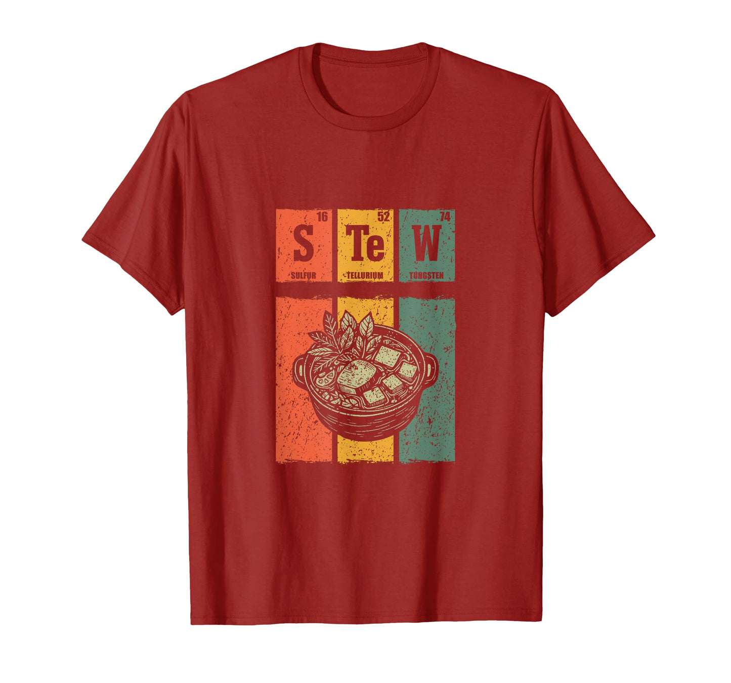 Retro Stew Lover Periodic Elements Stew T-Shirt