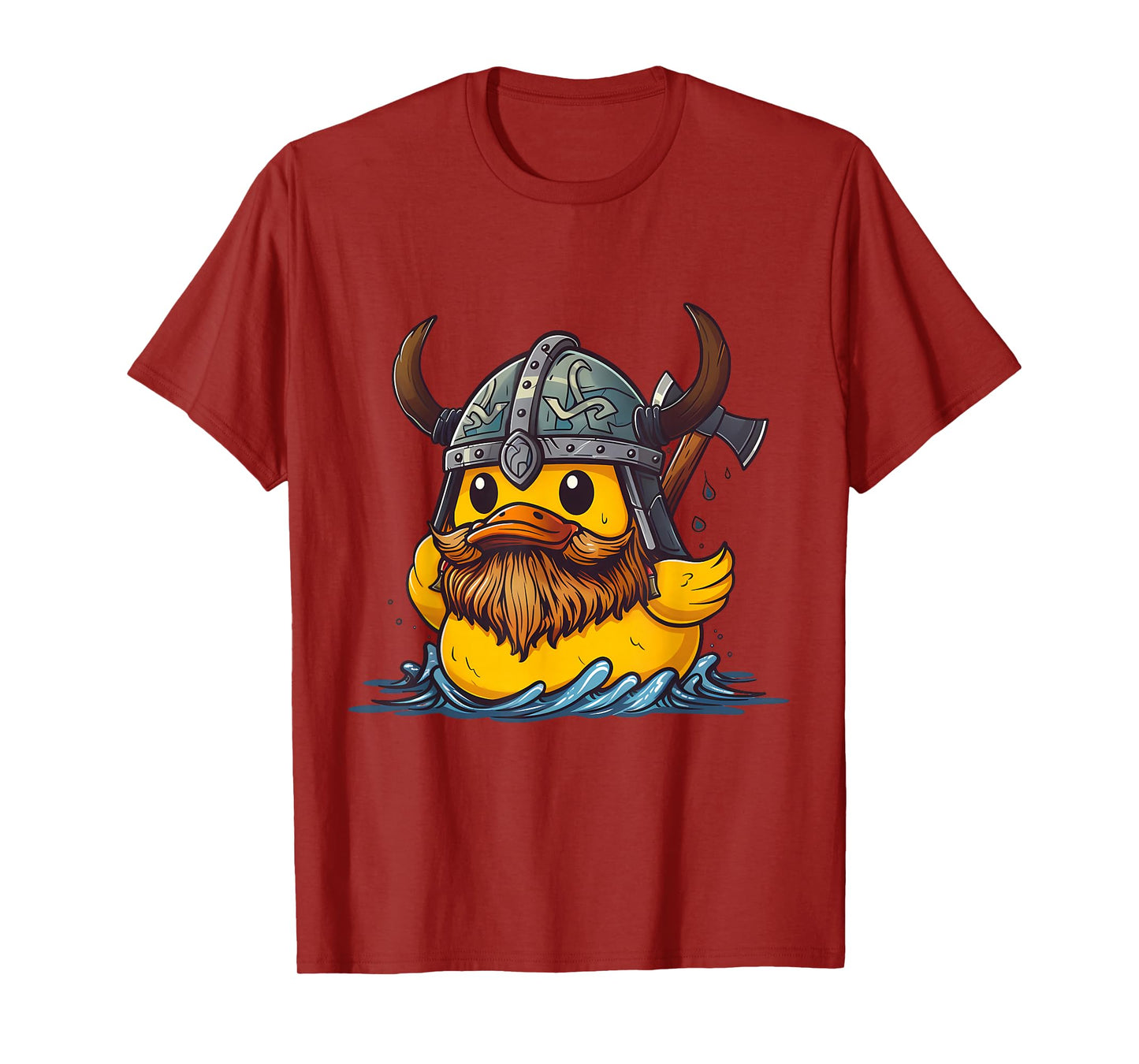 Rubber Duck Viking Duck Viking Helmet Vikings Rubber Duckie T-Shirt